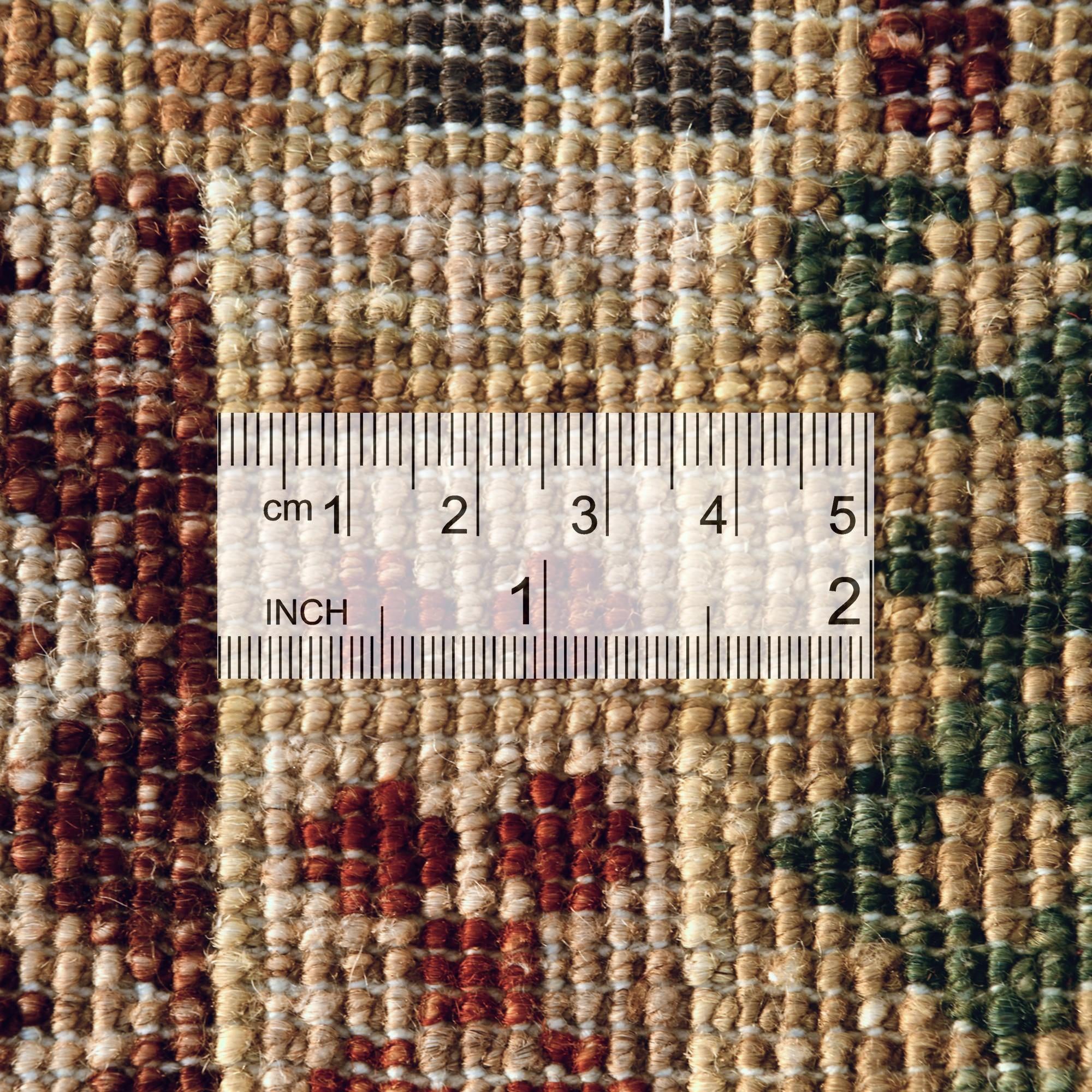 40cm x 55cm Hand Knotted Ziegler Rug