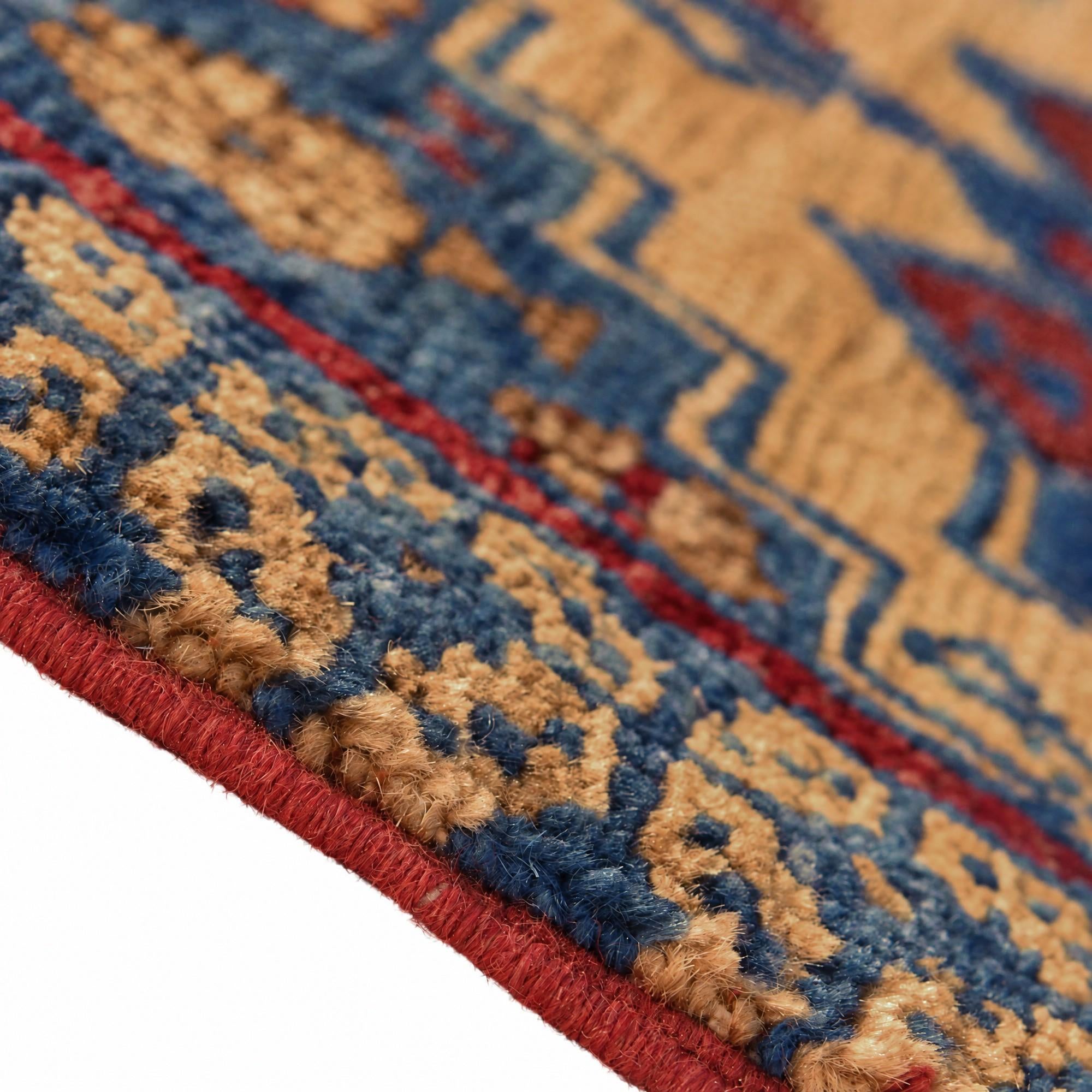 40cm x 60cm Hand Knotted Ziegler Rug