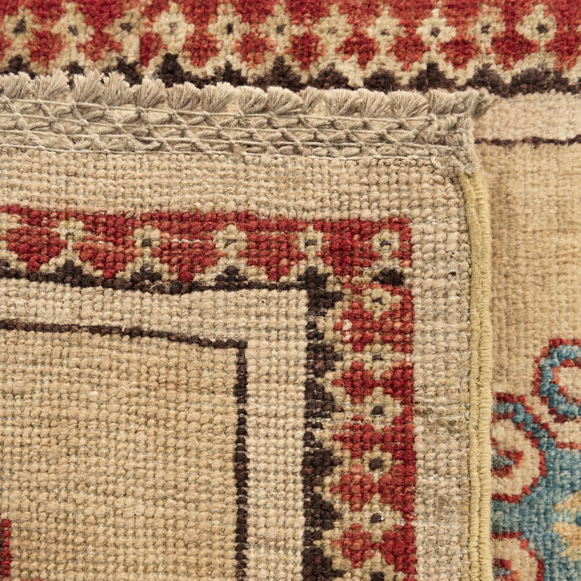 40cm x 60cm Hand Knotted Ziegler Rug