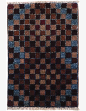 1' 4 x 2' Hand Knotted Ziegler Rug