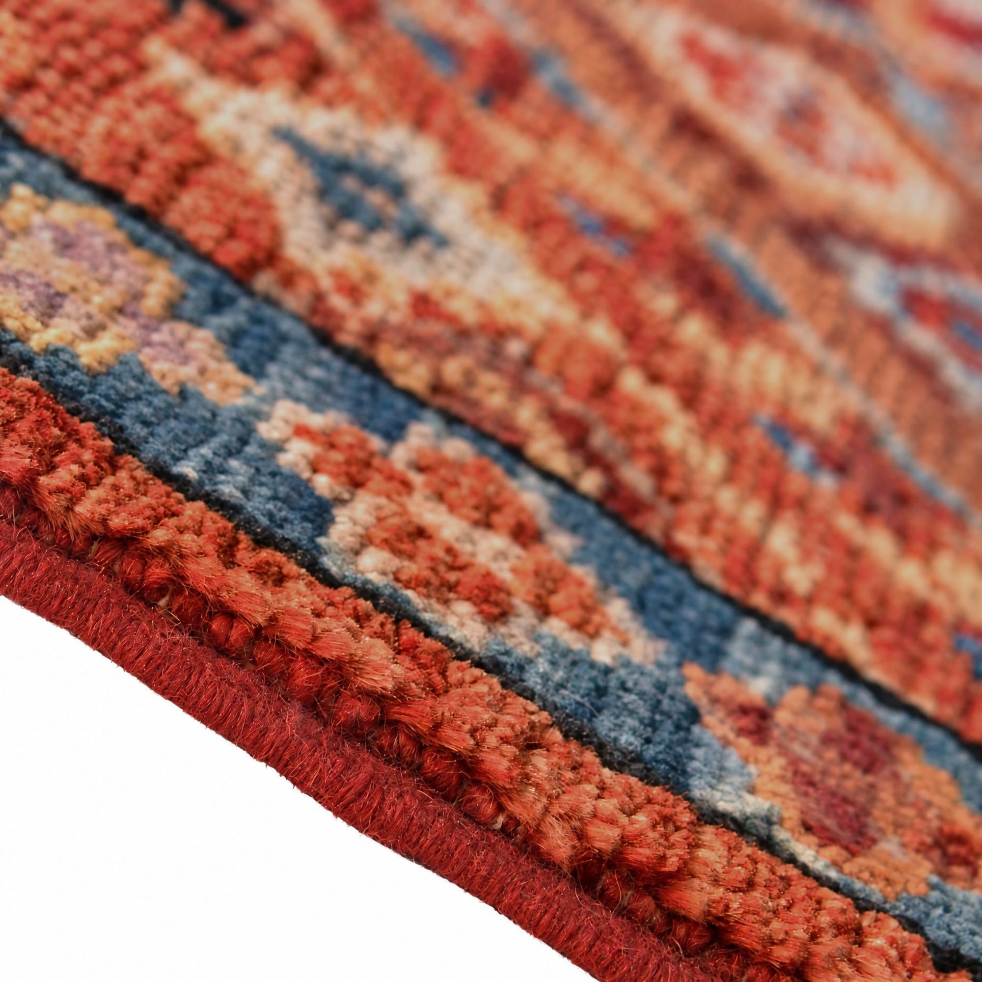 40cm x 60cm Hand Knotted Ziegler Rug