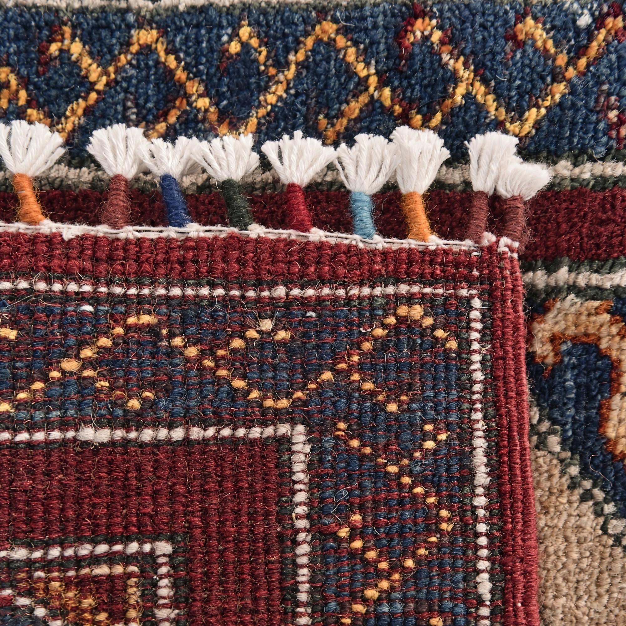 40cm x 60cm Hand Knotted Ziegler Rug
