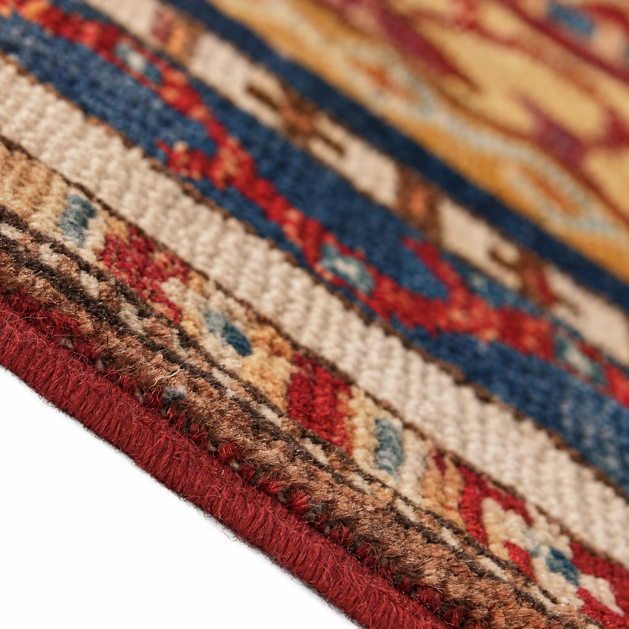 40cm x 60cm Hand Knotted Ziegler Rug