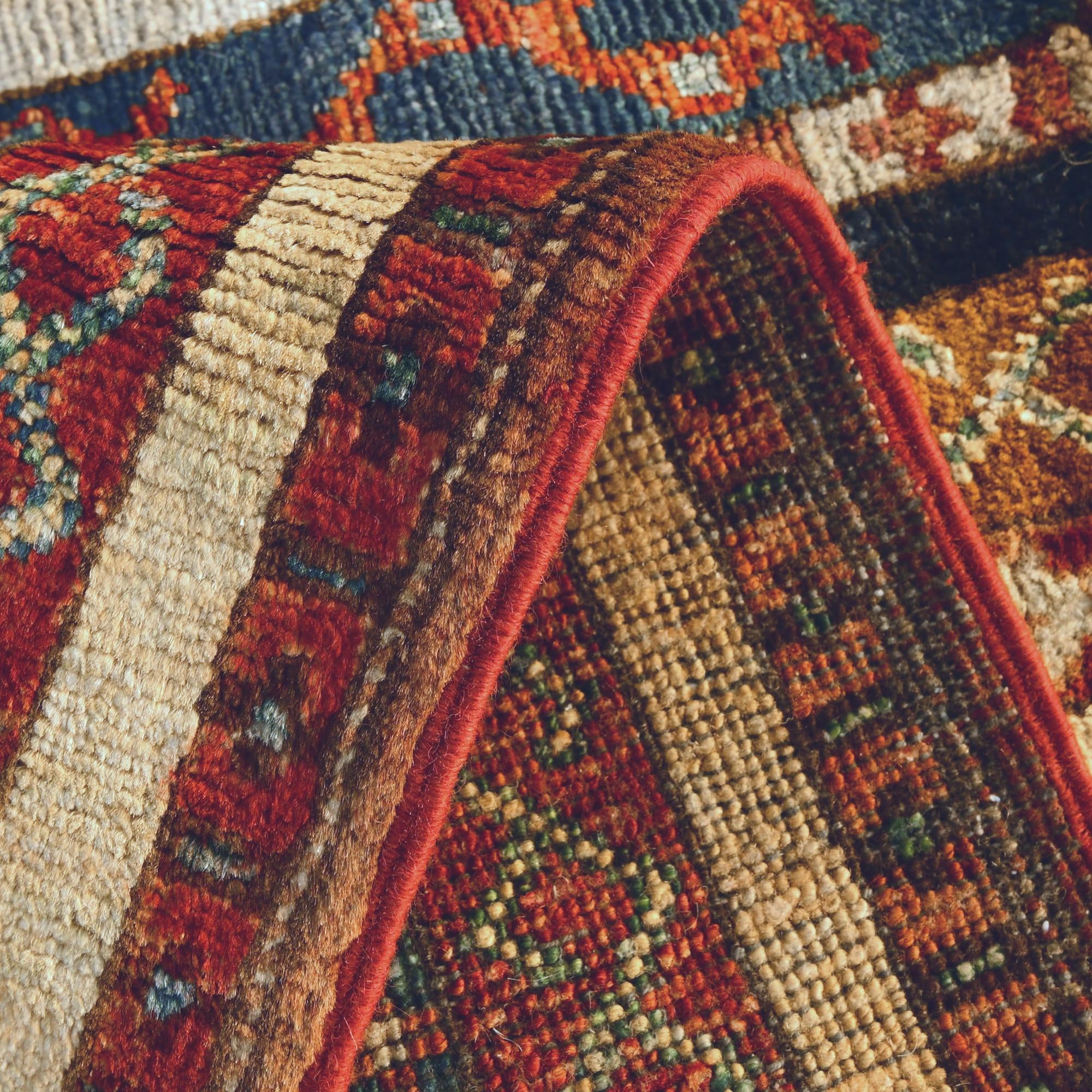 1' 4 x 2' Hand Knotted Ziegler Rug