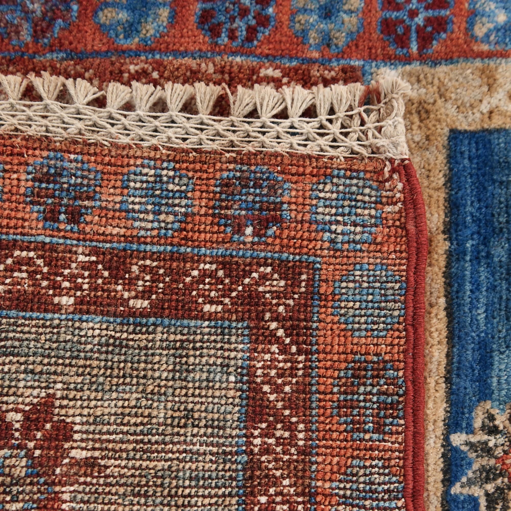 40cm x 60cm Hand Knotted Ziegler Rug