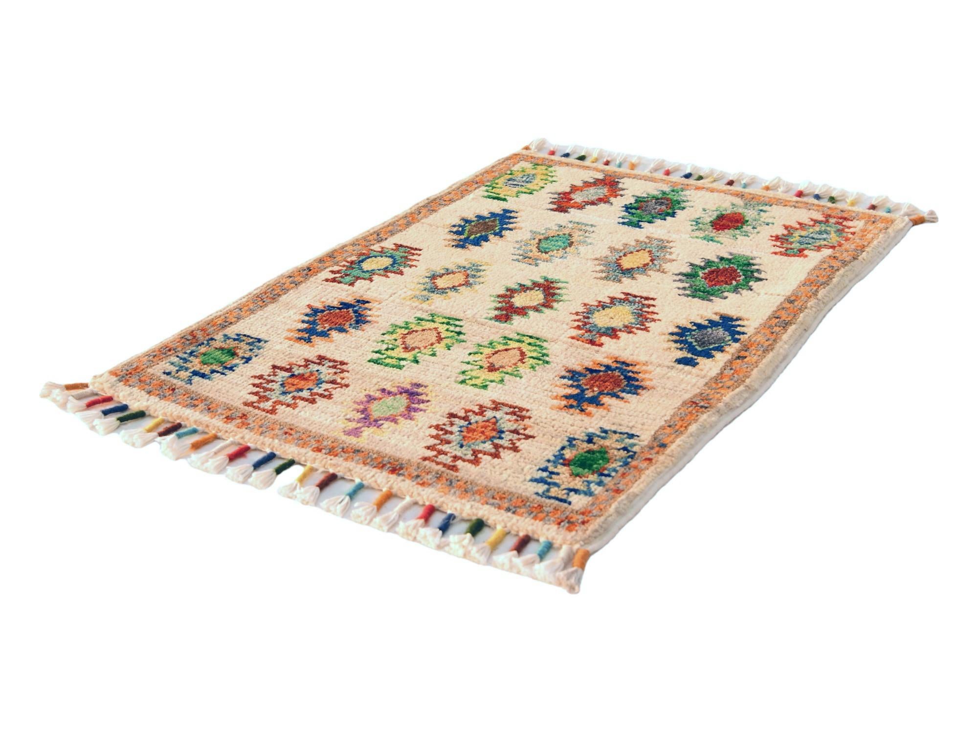40cm x 60cm Hand Knotted Ziegler Rug