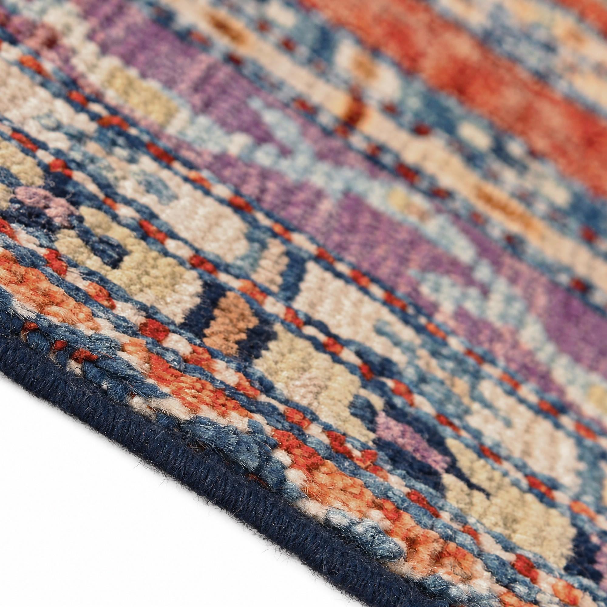 40cm x 60cm Hand Knotted Ziegler Rug
