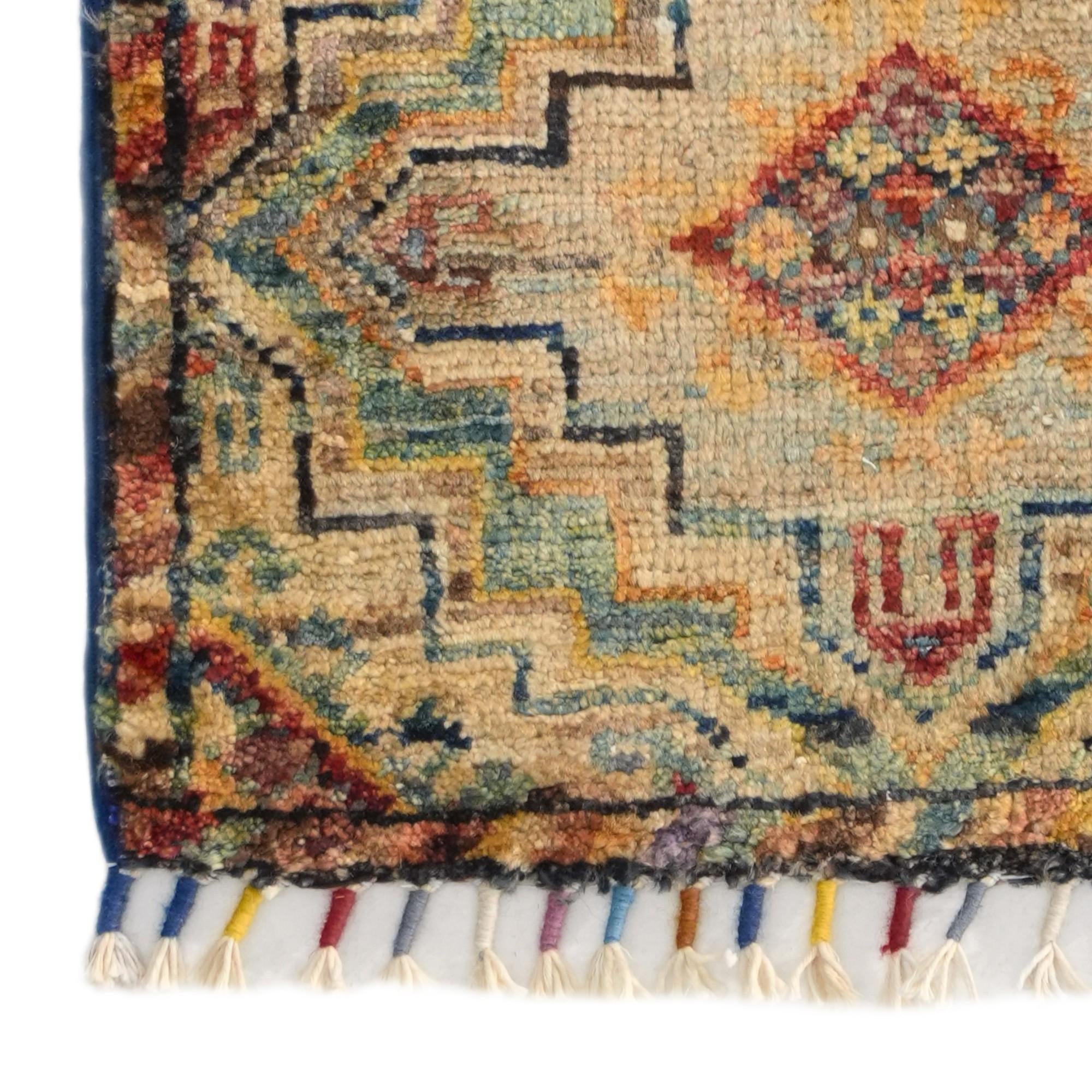 40cm x 60cm Hand Knotted Ziegler Rug