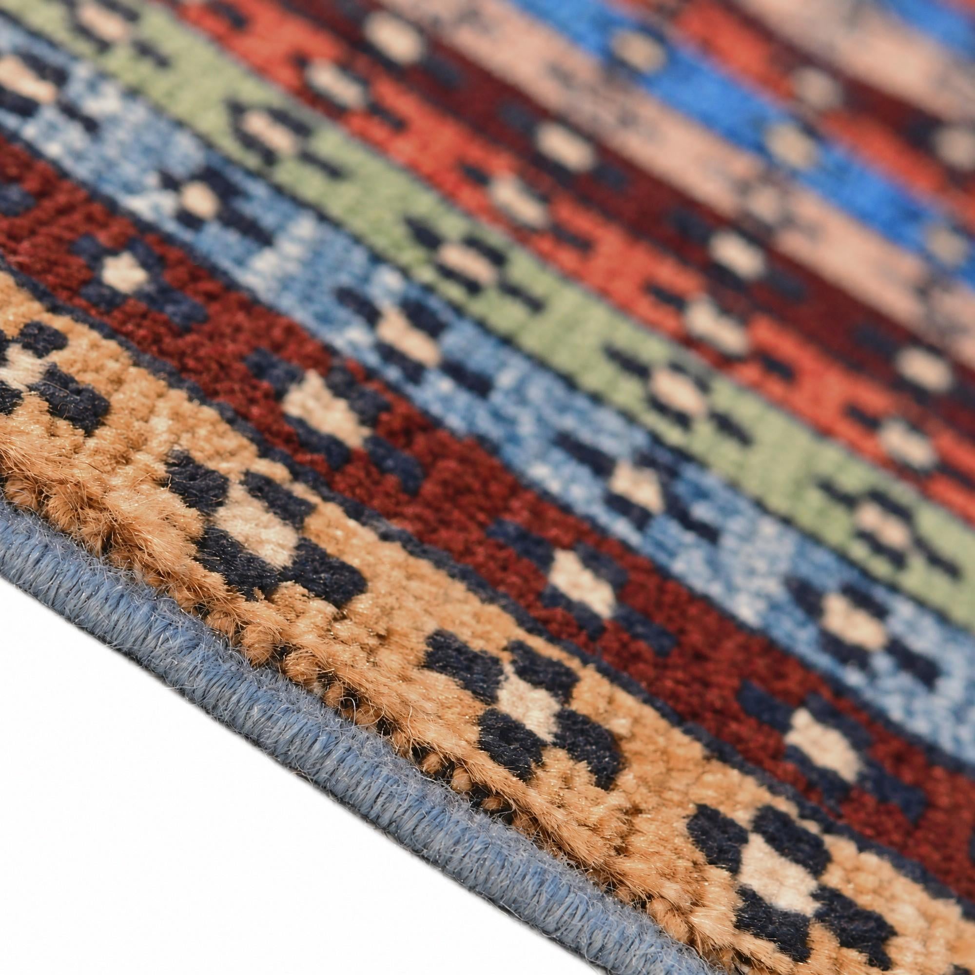 1' 4 x 2' Hand Knotted Ziegler Rug