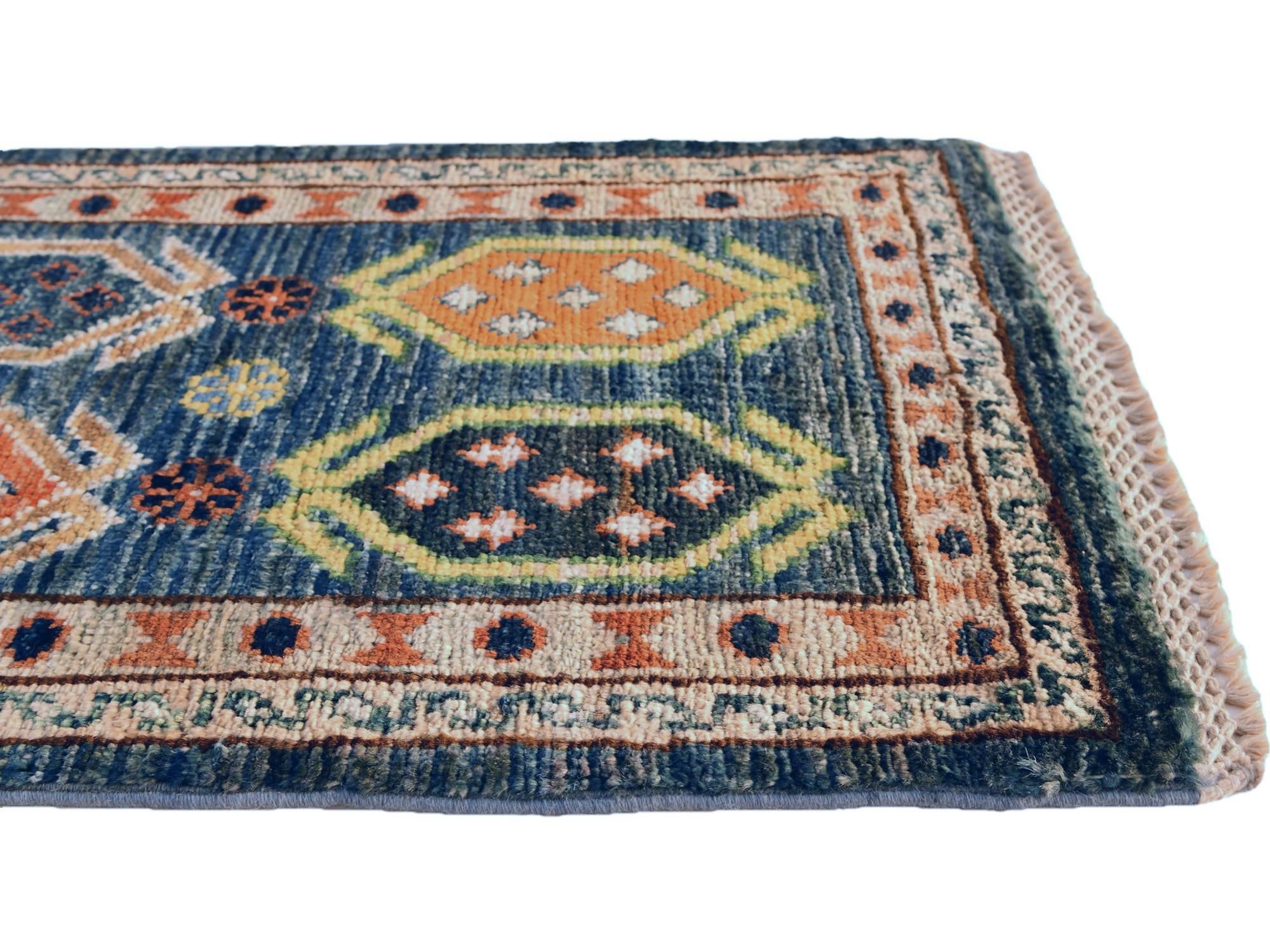 40cm x 60cm Hand Knotted Ziegler Rug