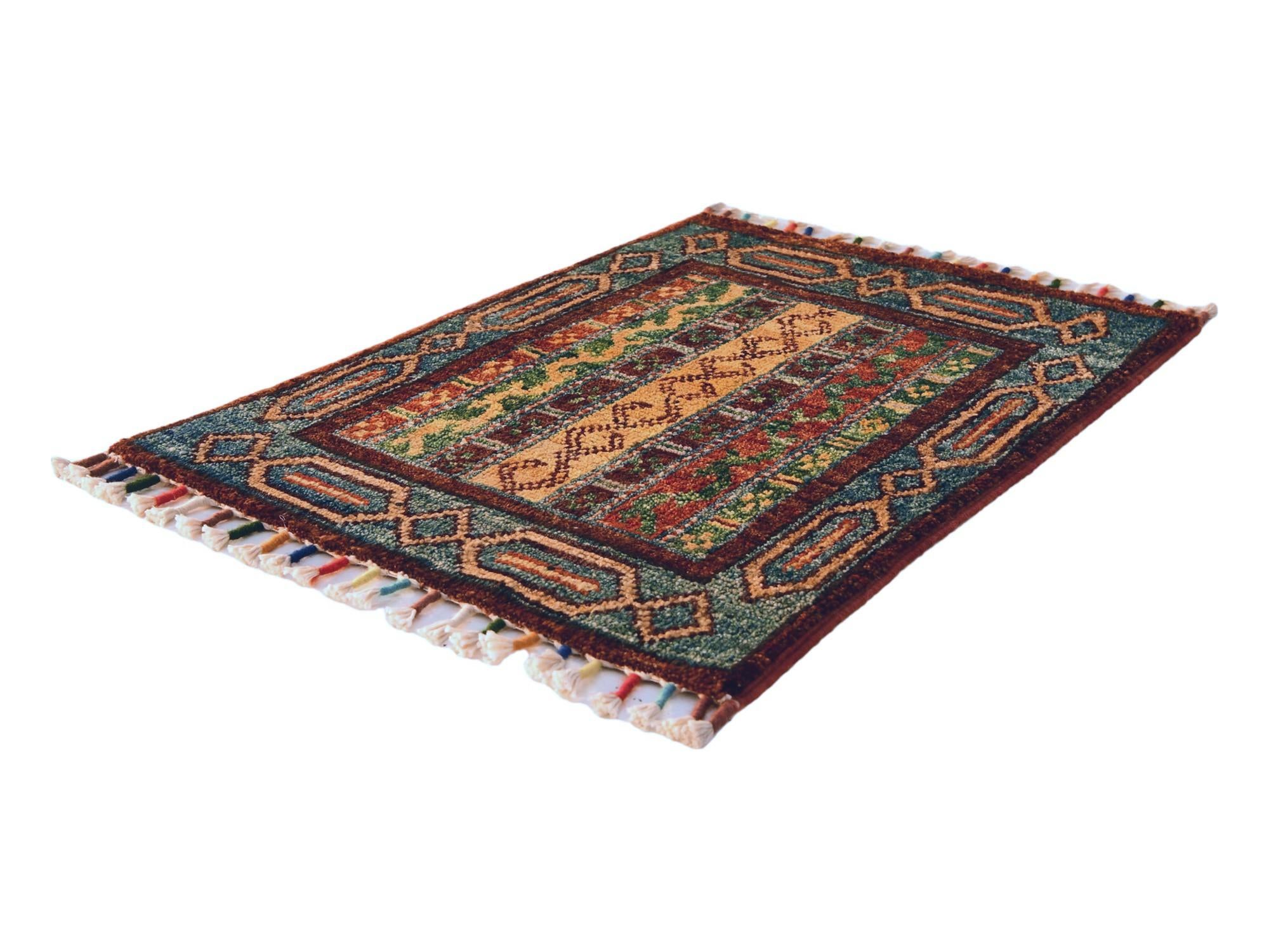 40cm x 60cm Hand Knotted Ziegler Rug