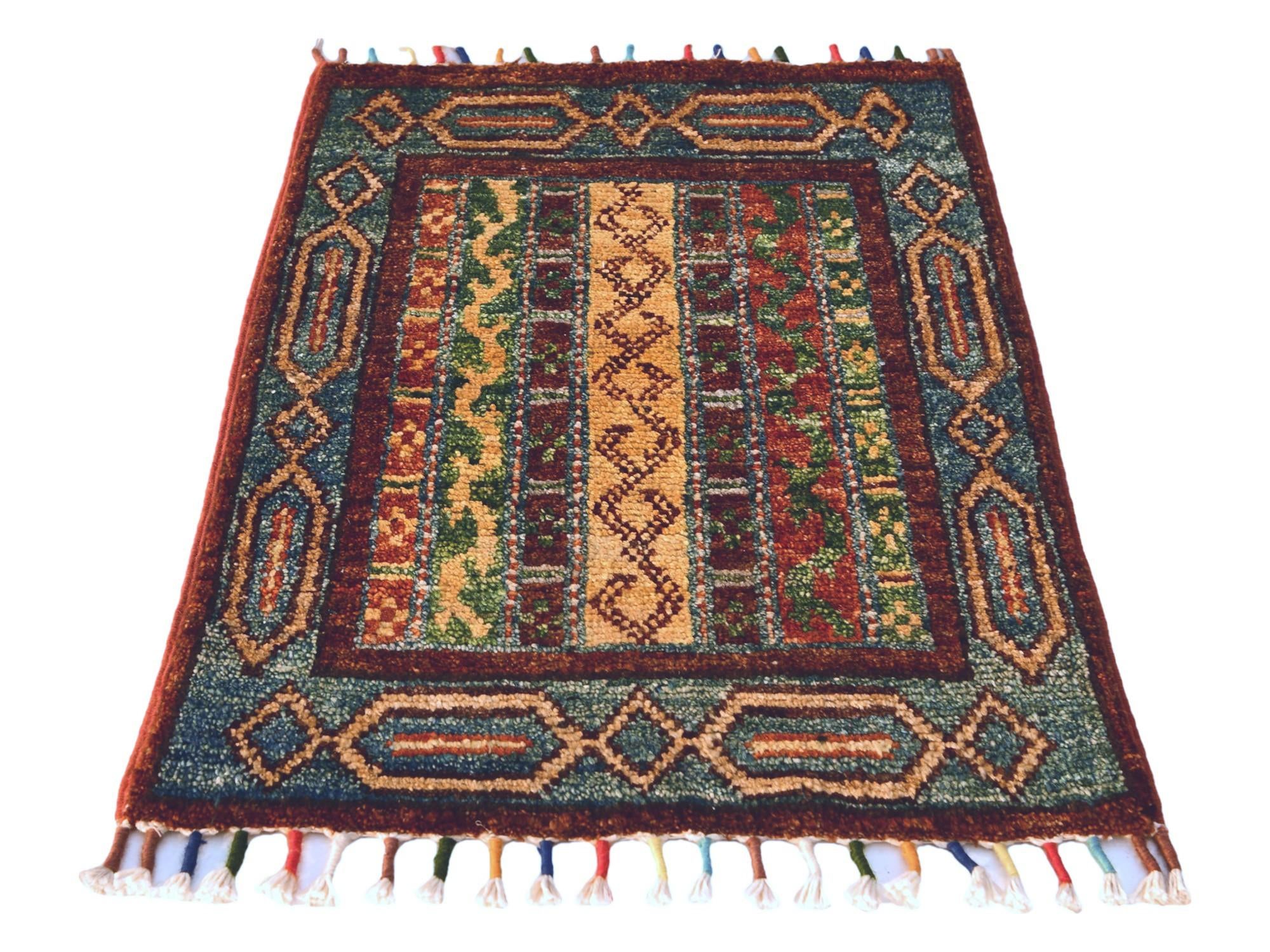 40cm x 60cm Hand Knotted Ziegler Rug