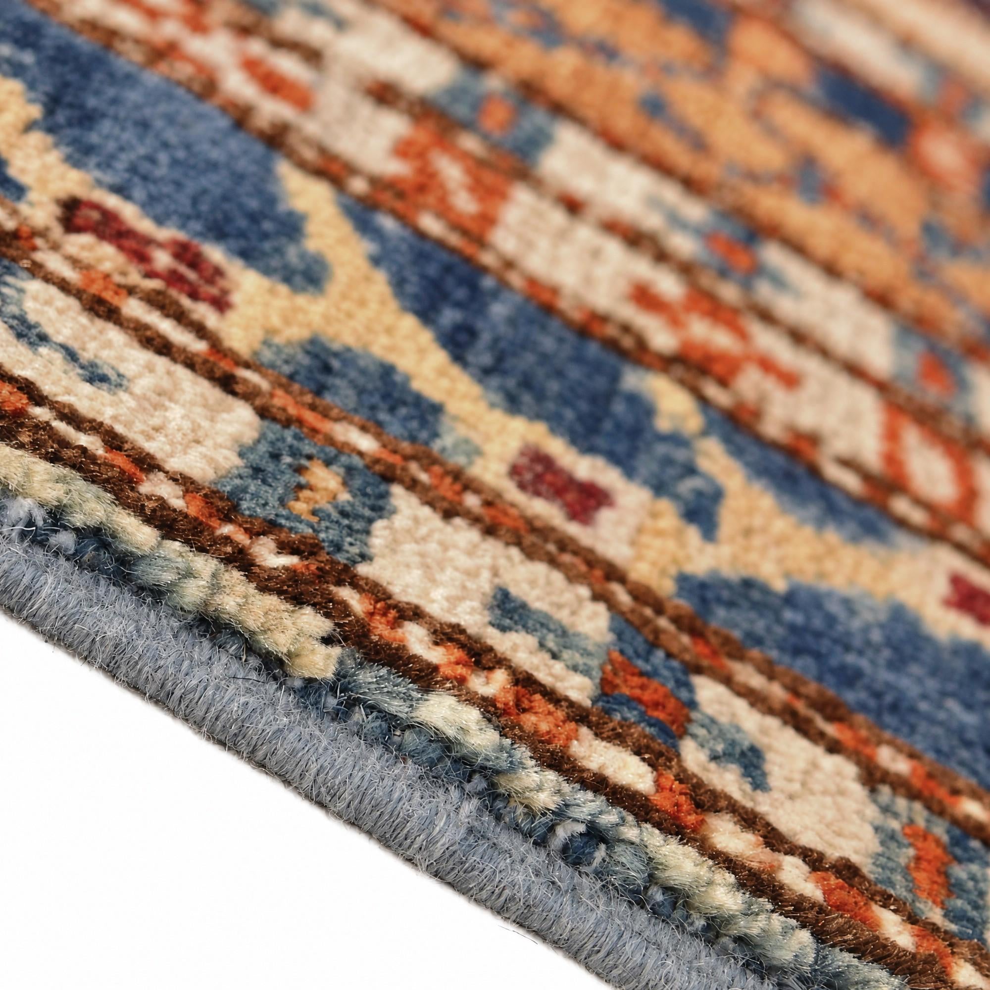 40cm x 60cm Hand Knotted Ziegler Rug