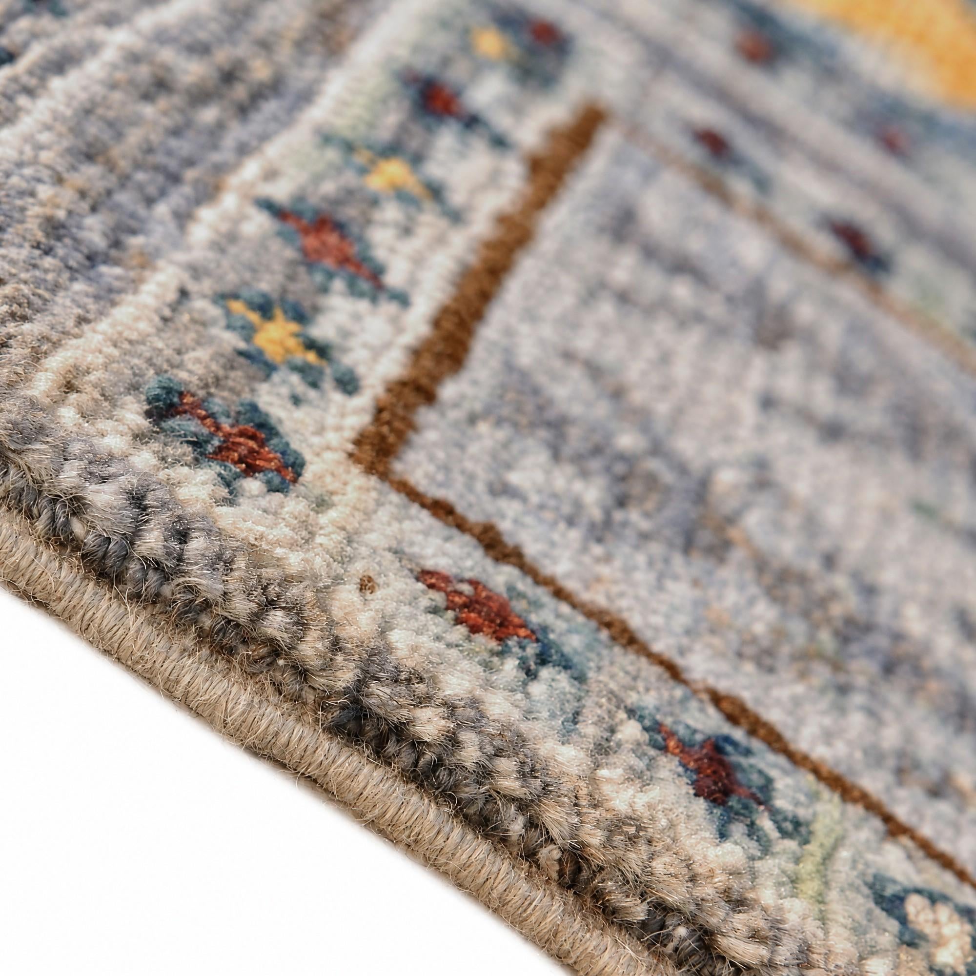 40cm x 60cm Hand Knotted Ziegler Rug