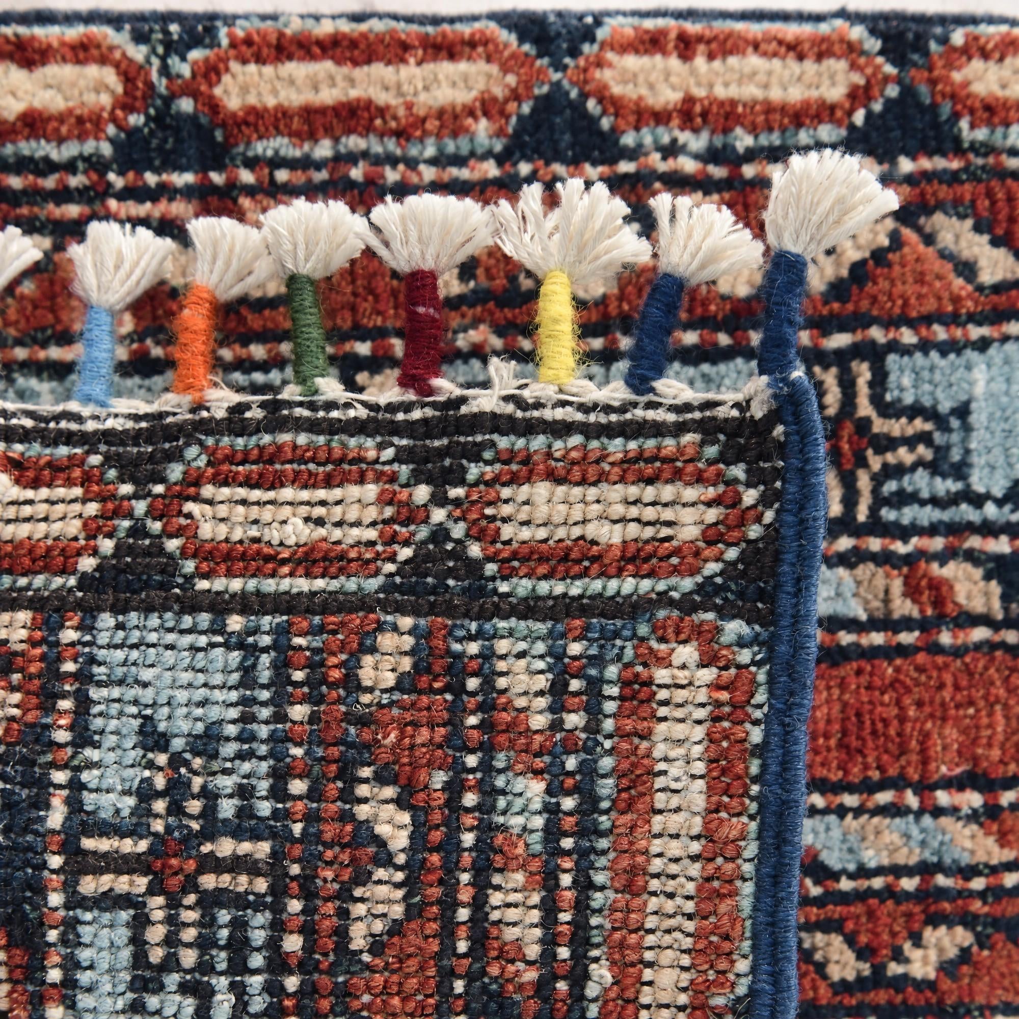 40cm x 60cm Hand Knotted Ziegler Rug
