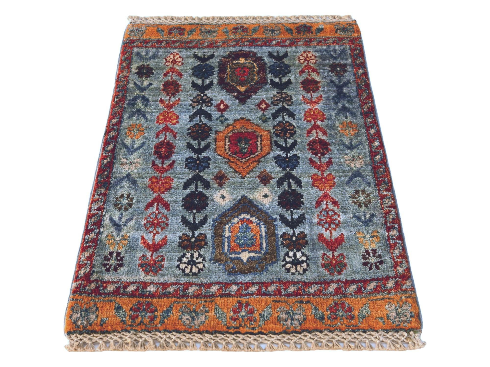 40cm x 60cm Hand Knotted Ziegler Rug