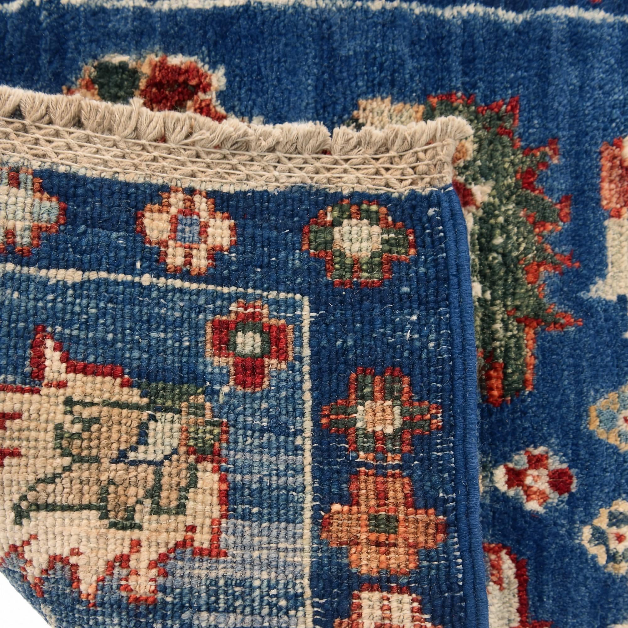 40cm x 60cm Hand Knotted Ziegler Rug
