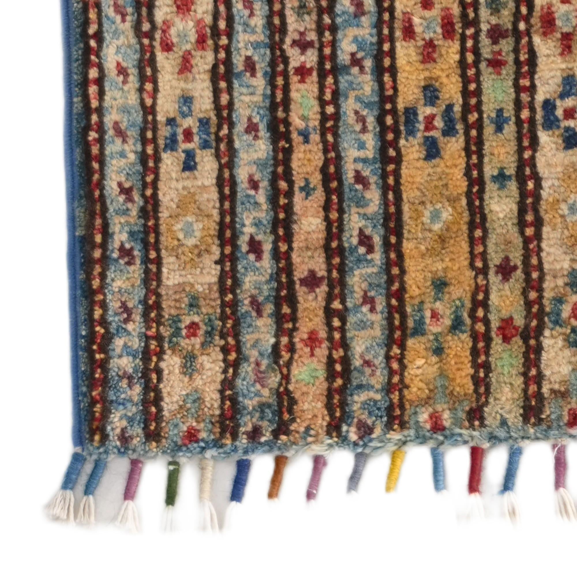 40cm x 60cm Hand Knotted Ziegler Rug