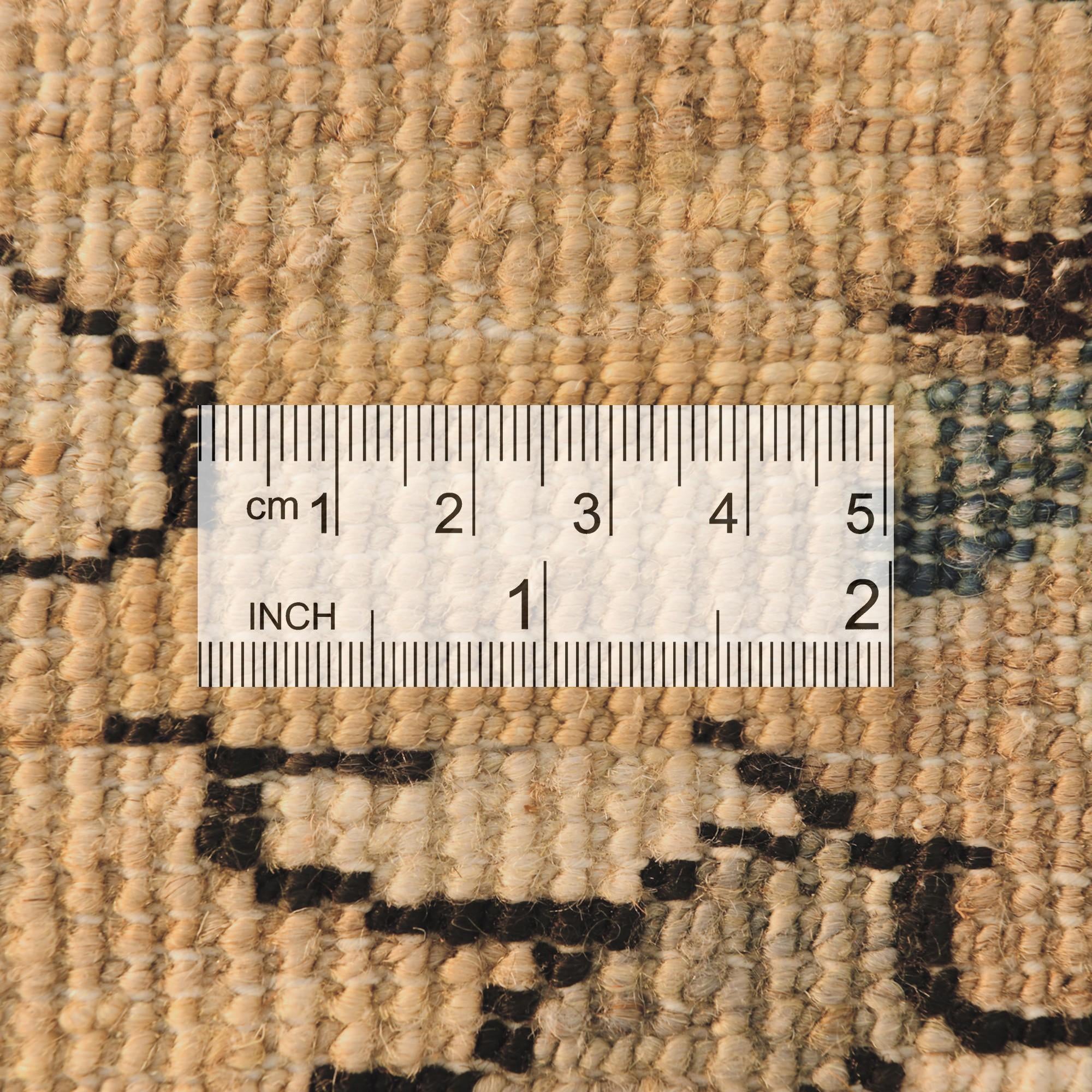35cm x 60cm Hand Knotted Ziegler Rug