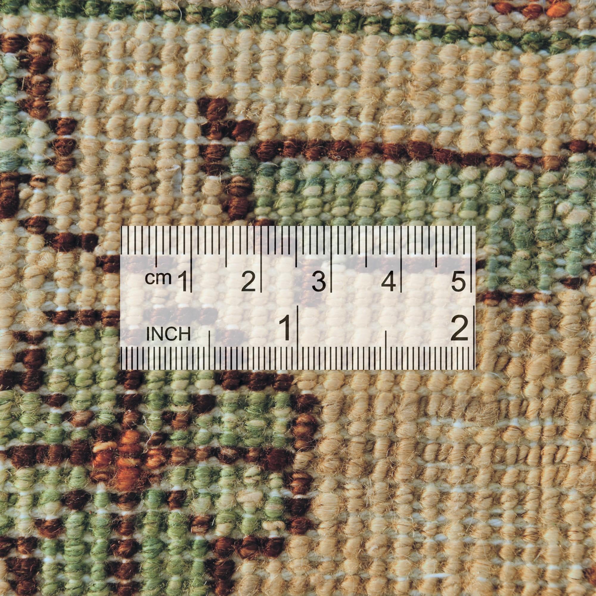 40cm x 60cm Hand Knotted Ziegler Rug