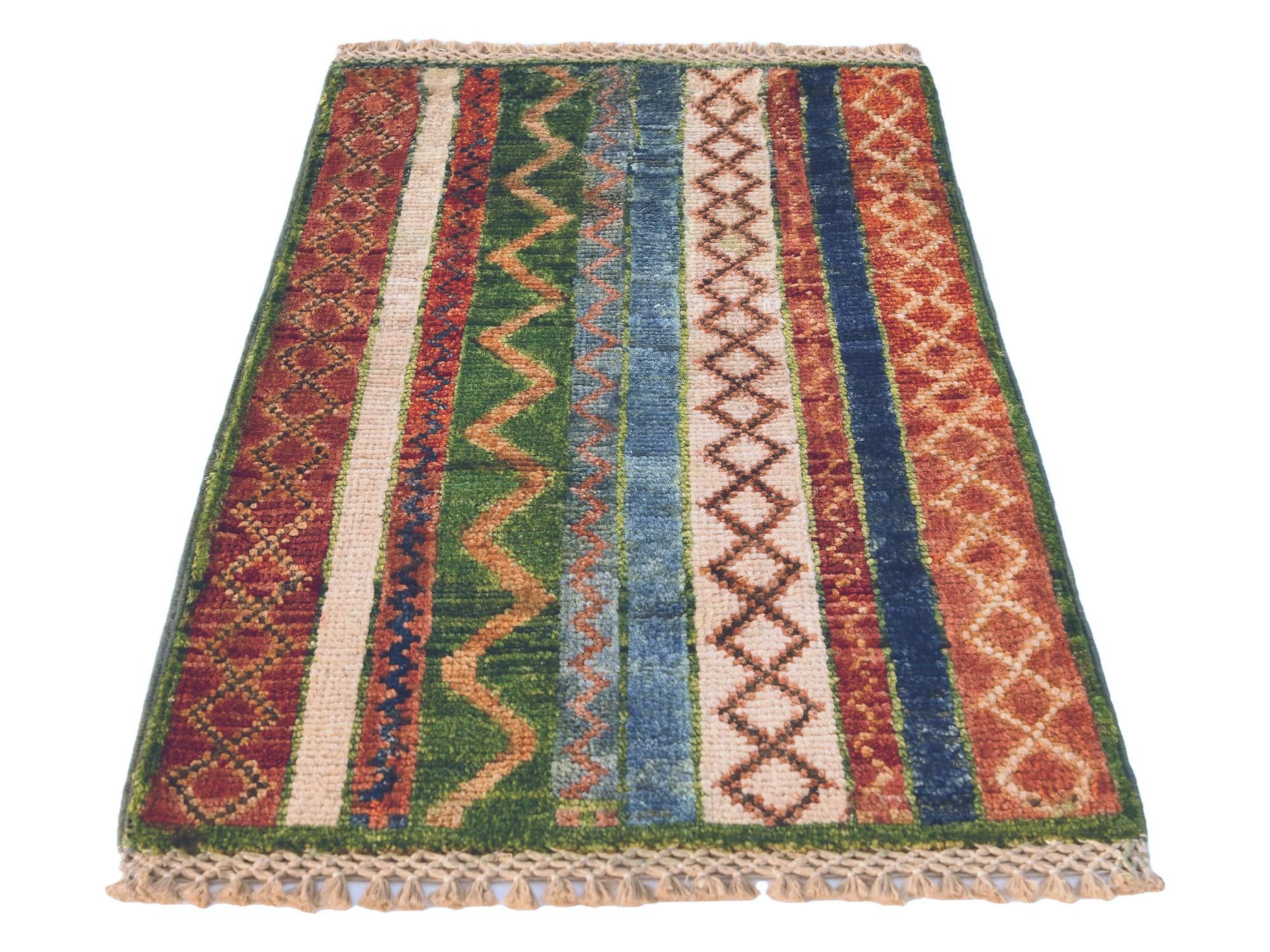 40cm x 60cm Hand Knotted Ziegler Rug
