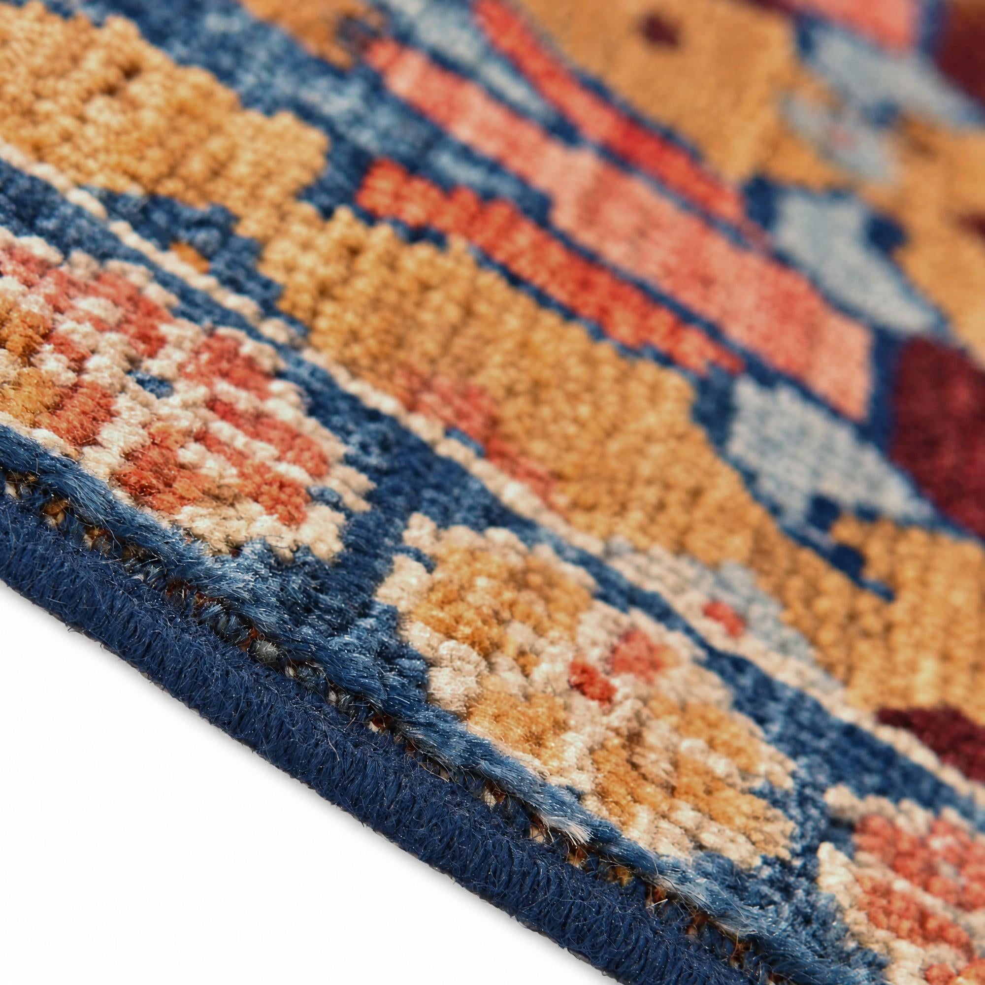 40cm x 60cm Hand Knotted Ziegler Rug