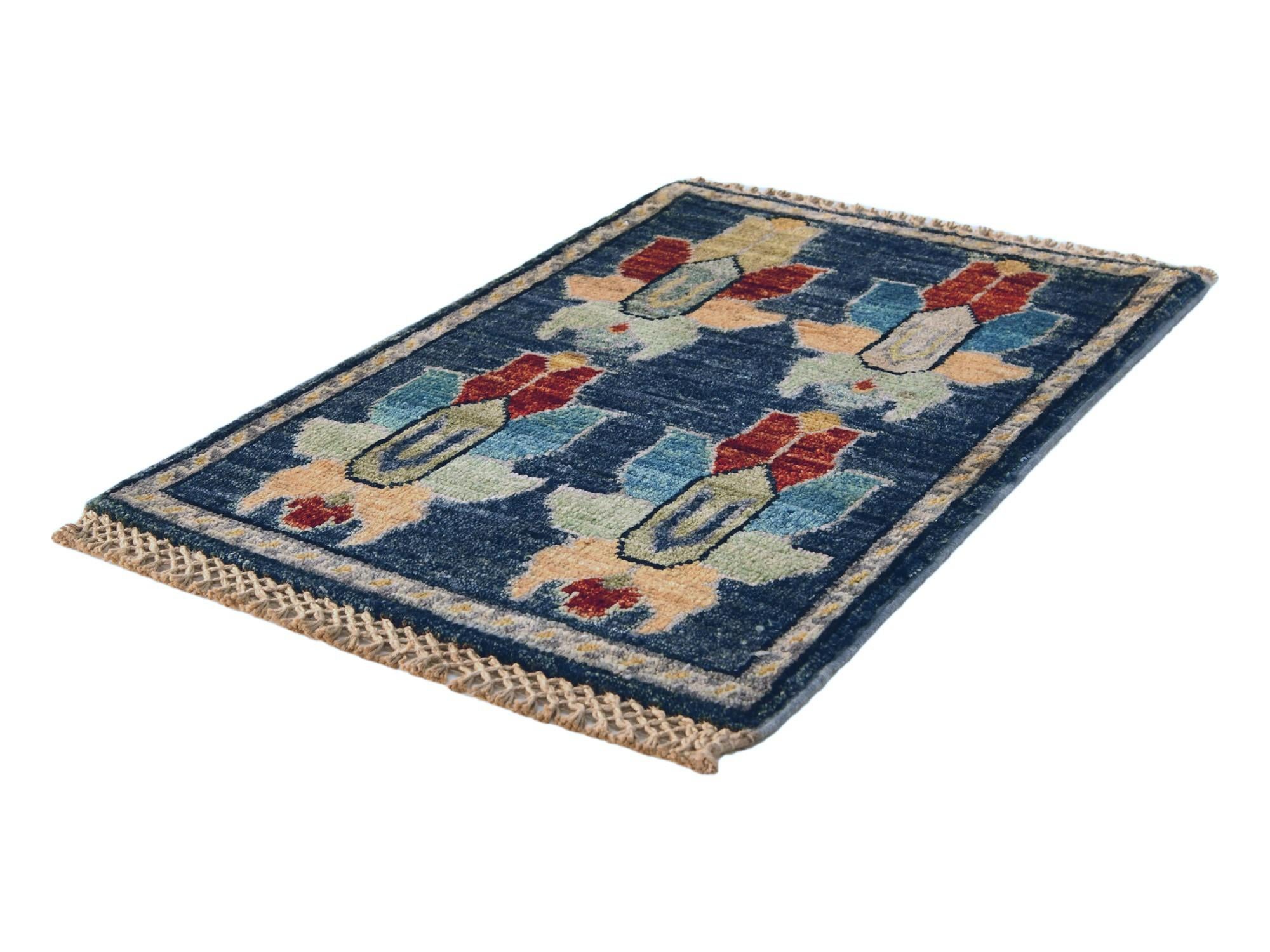 40cm x 60cm Hand Knotted Ziegler Rug