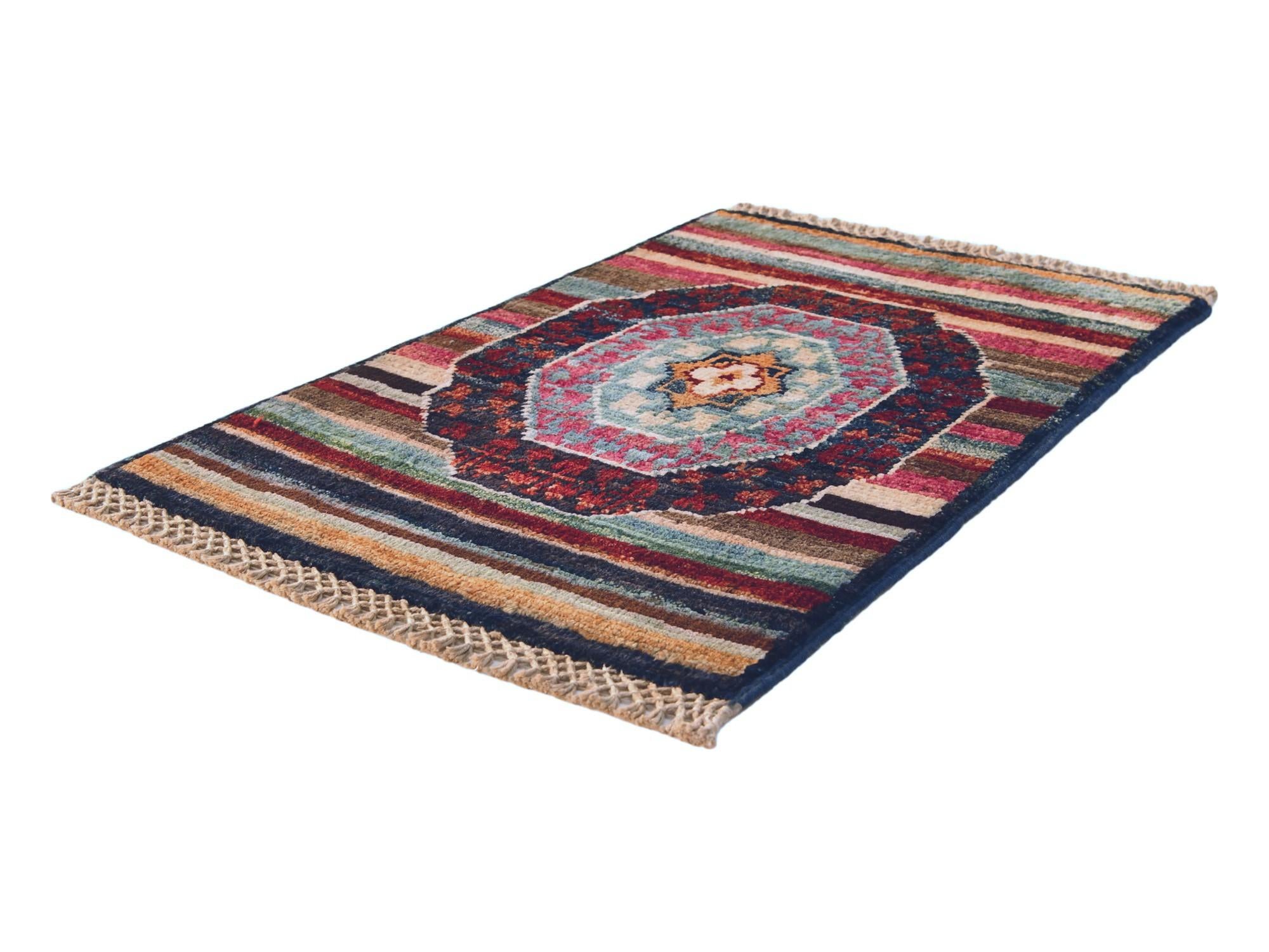 Detail image 4 of 11: 1' 4 x 2' Hand Knotted Ziegler Rug