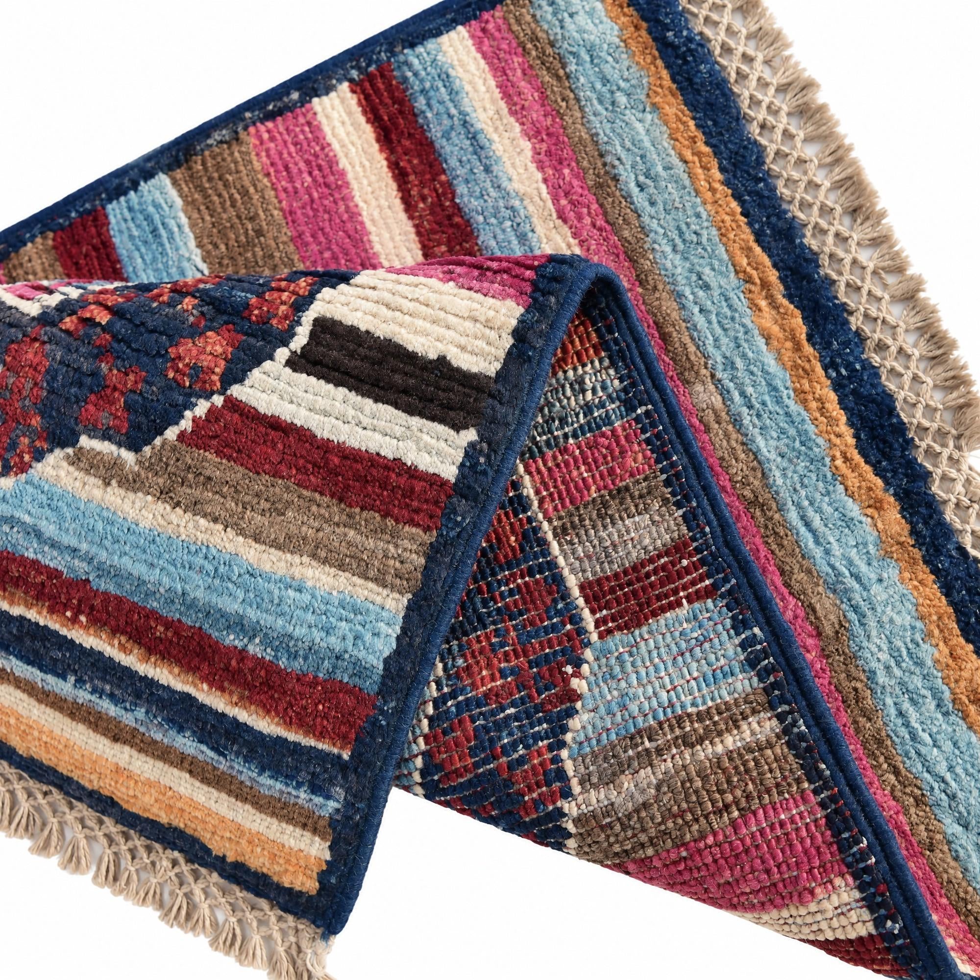 Detail image 8 of 11: 1' 4 x 2' Hand Knotted Ziegler Rug