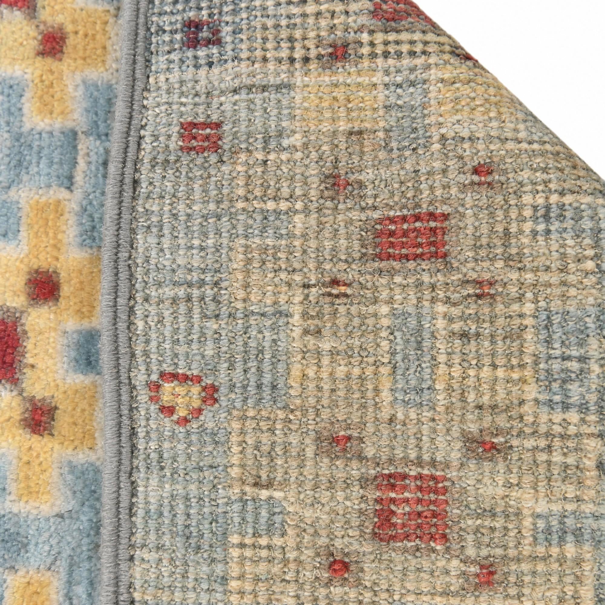40cm x 60cm Hand Knotted Ziegler Rug
