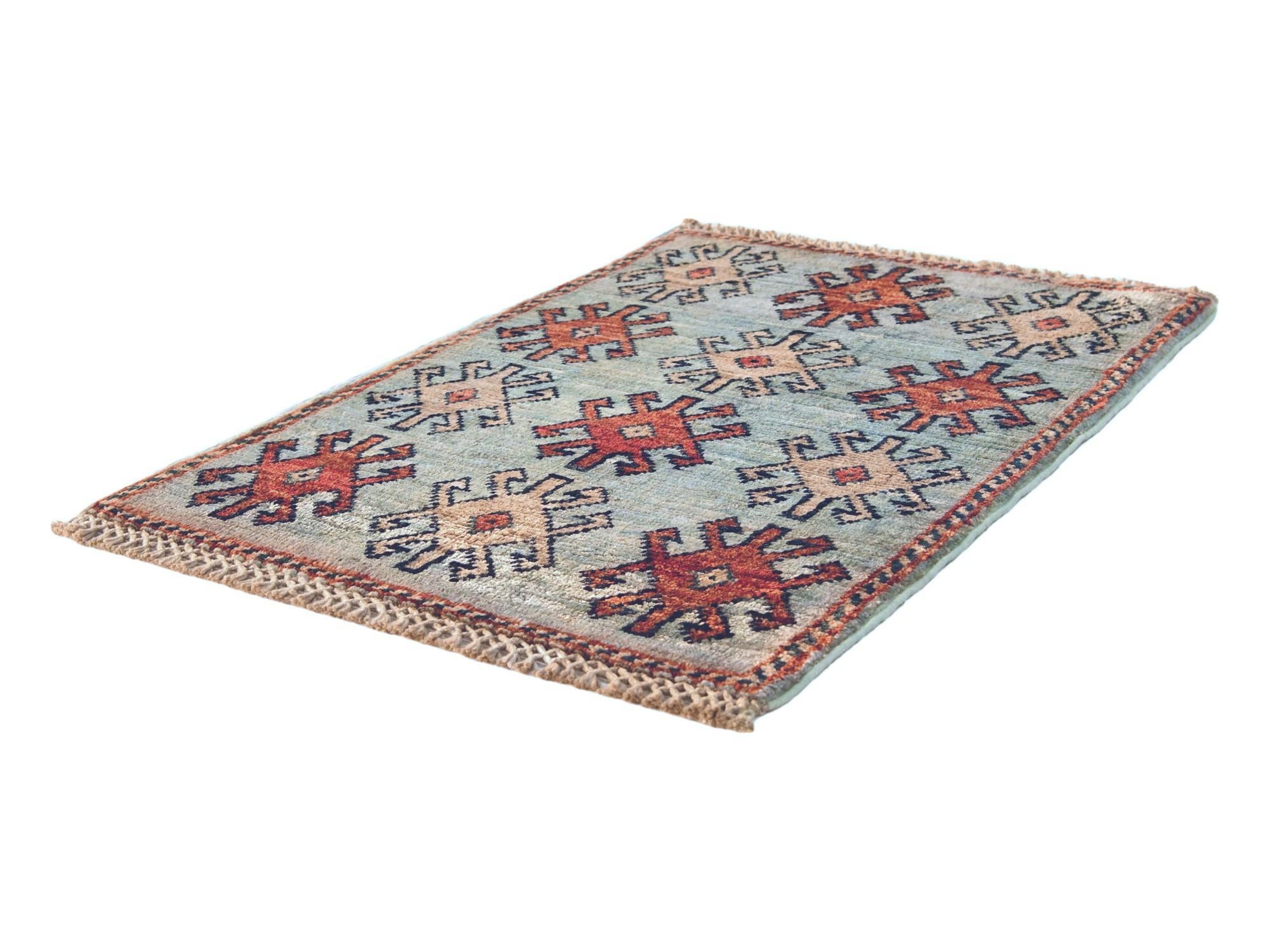 40cm x 60cm Hand Knotted Ziegler Rug
