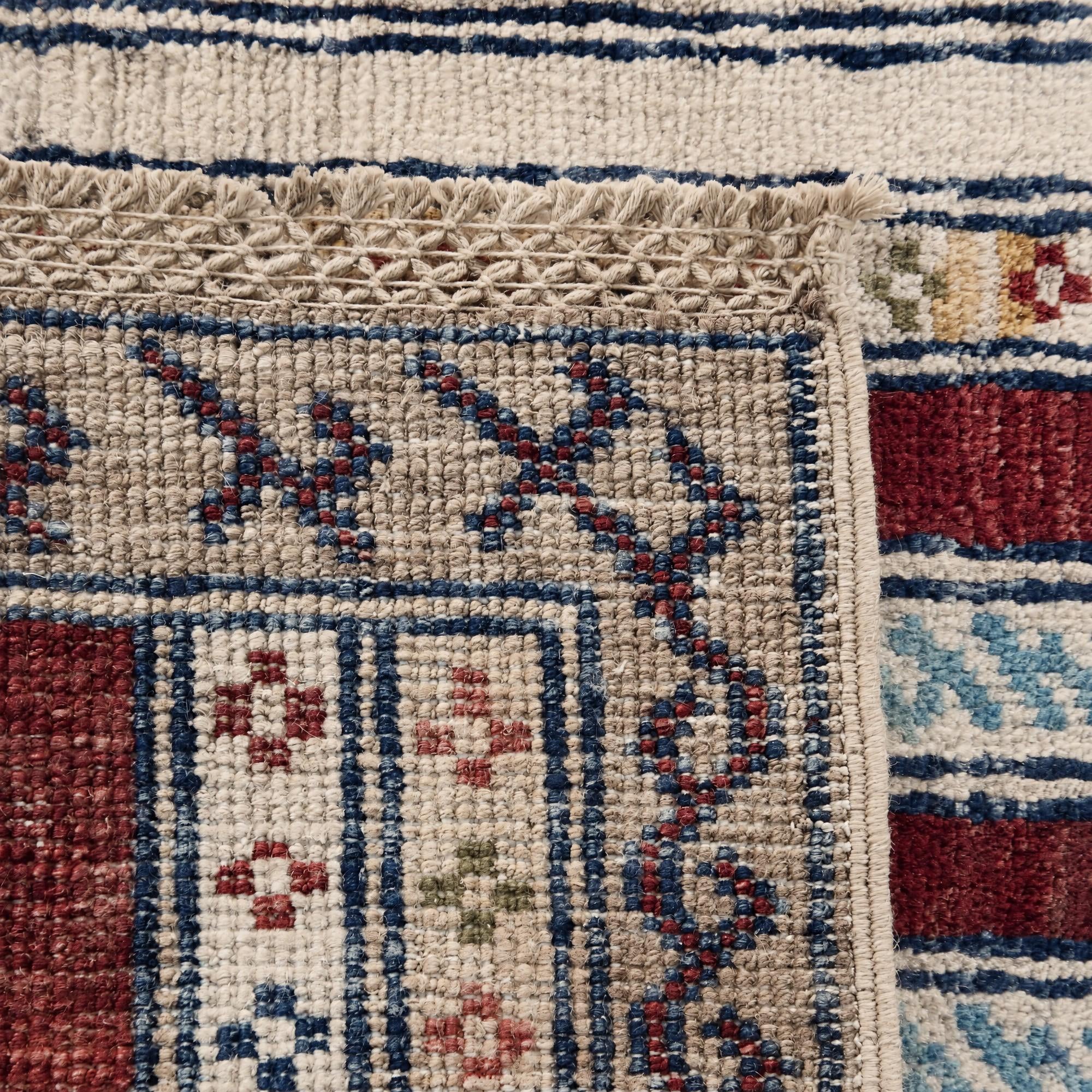 40cm x 60cm Hand Knotted Ziegler Rug