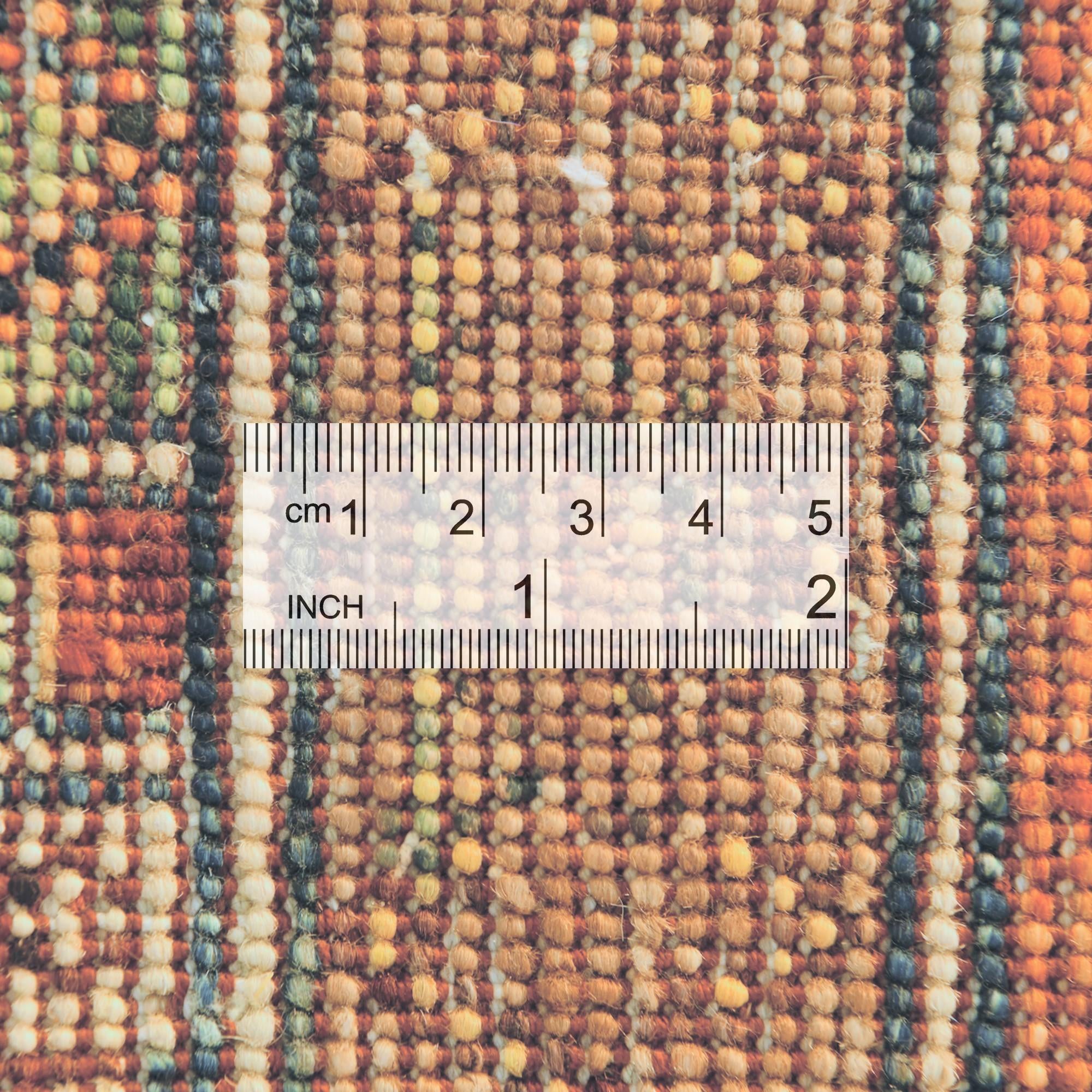 1' 4 x 2' Hand Knotted Ziegler Rug