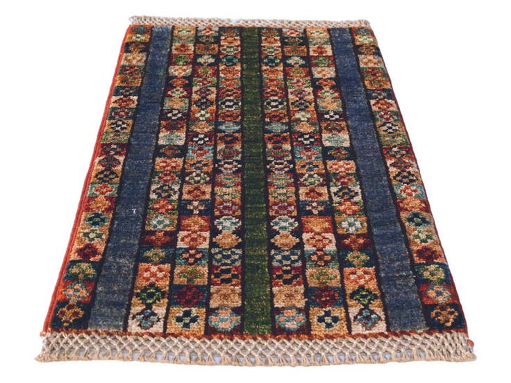 Detail image of 40cm x 60cm anudado a mano Ziegler Alfombra