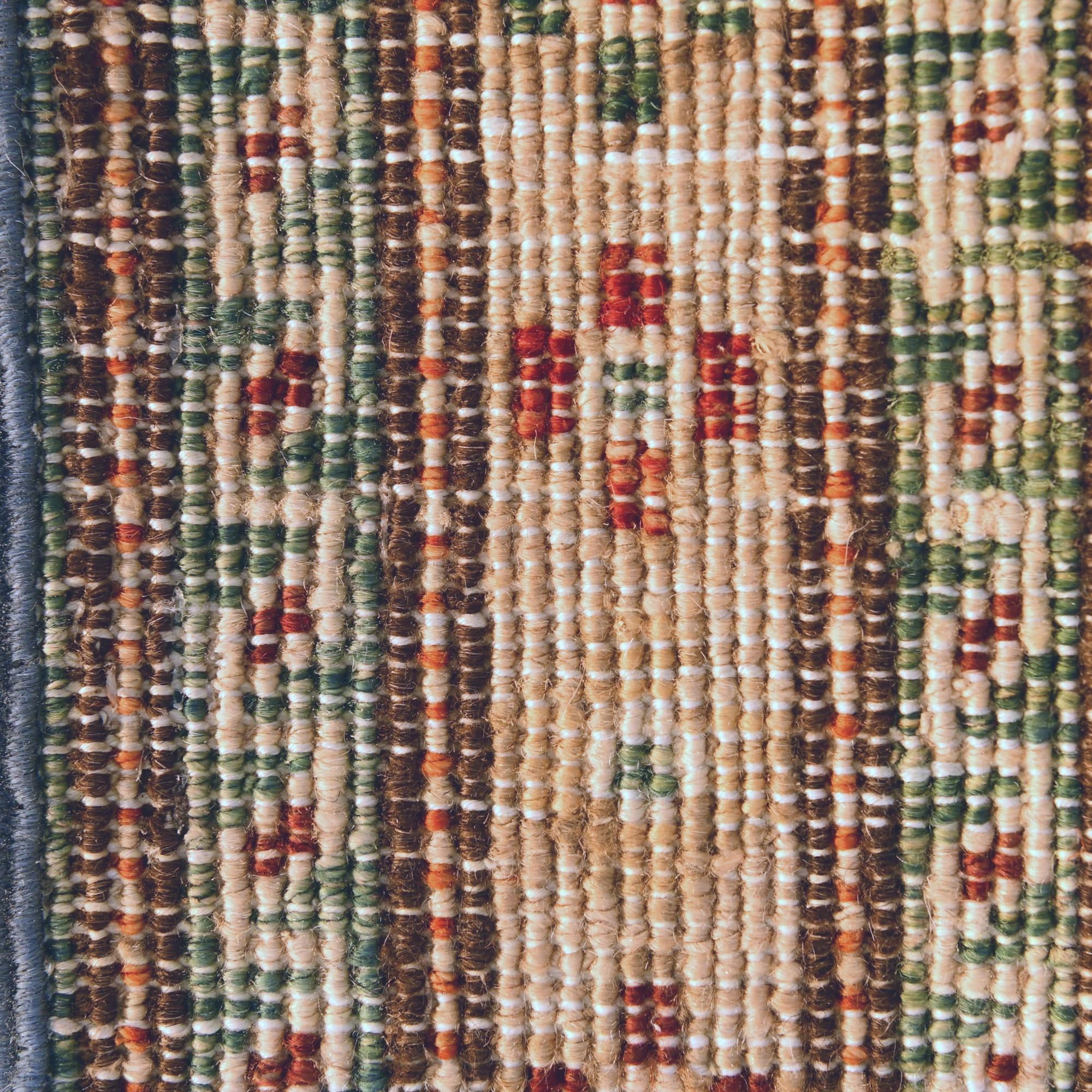 1' 4 x 2' Hand Knotted Ziegler Rug