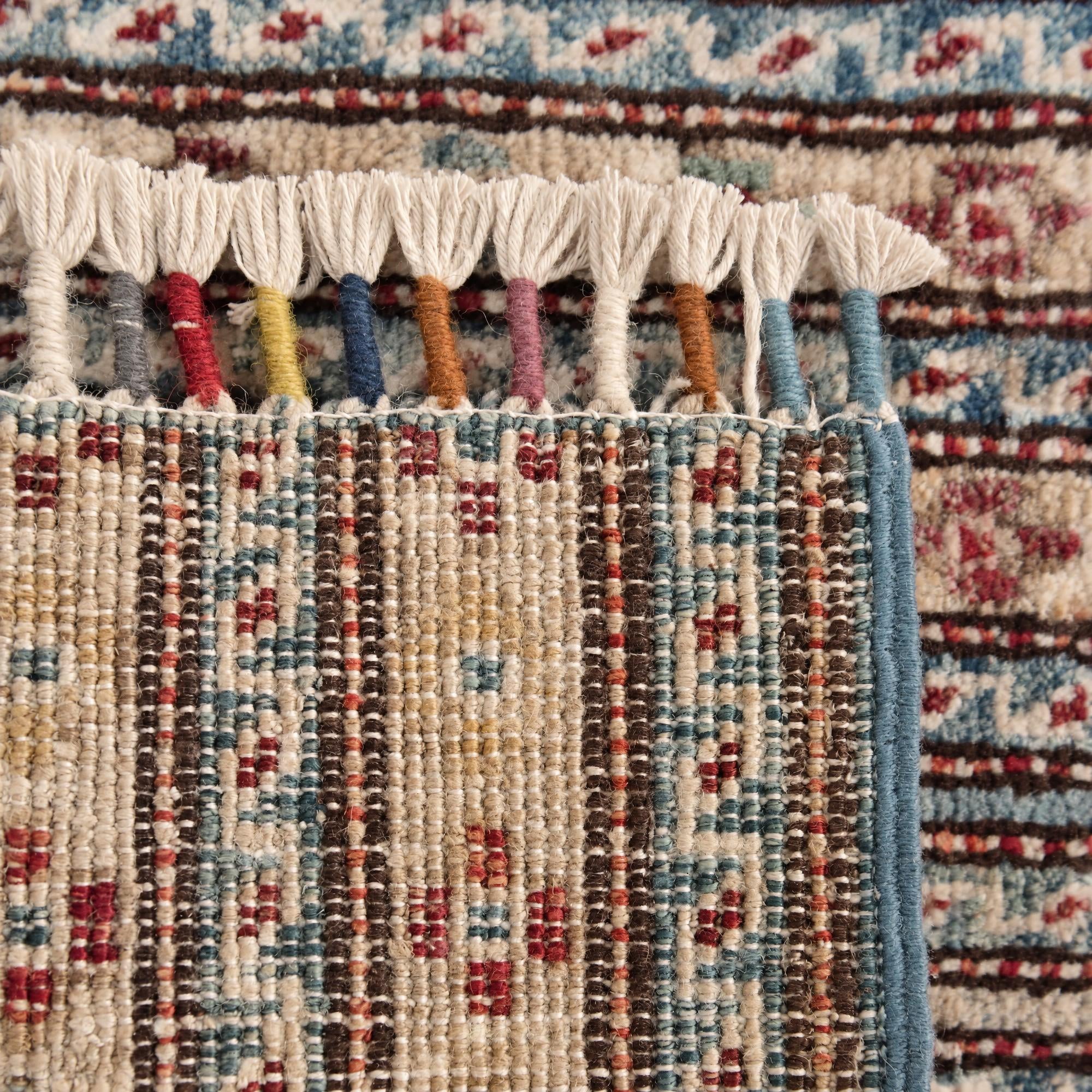 40cm x 60cm Hand Knotted Ziegler Rug