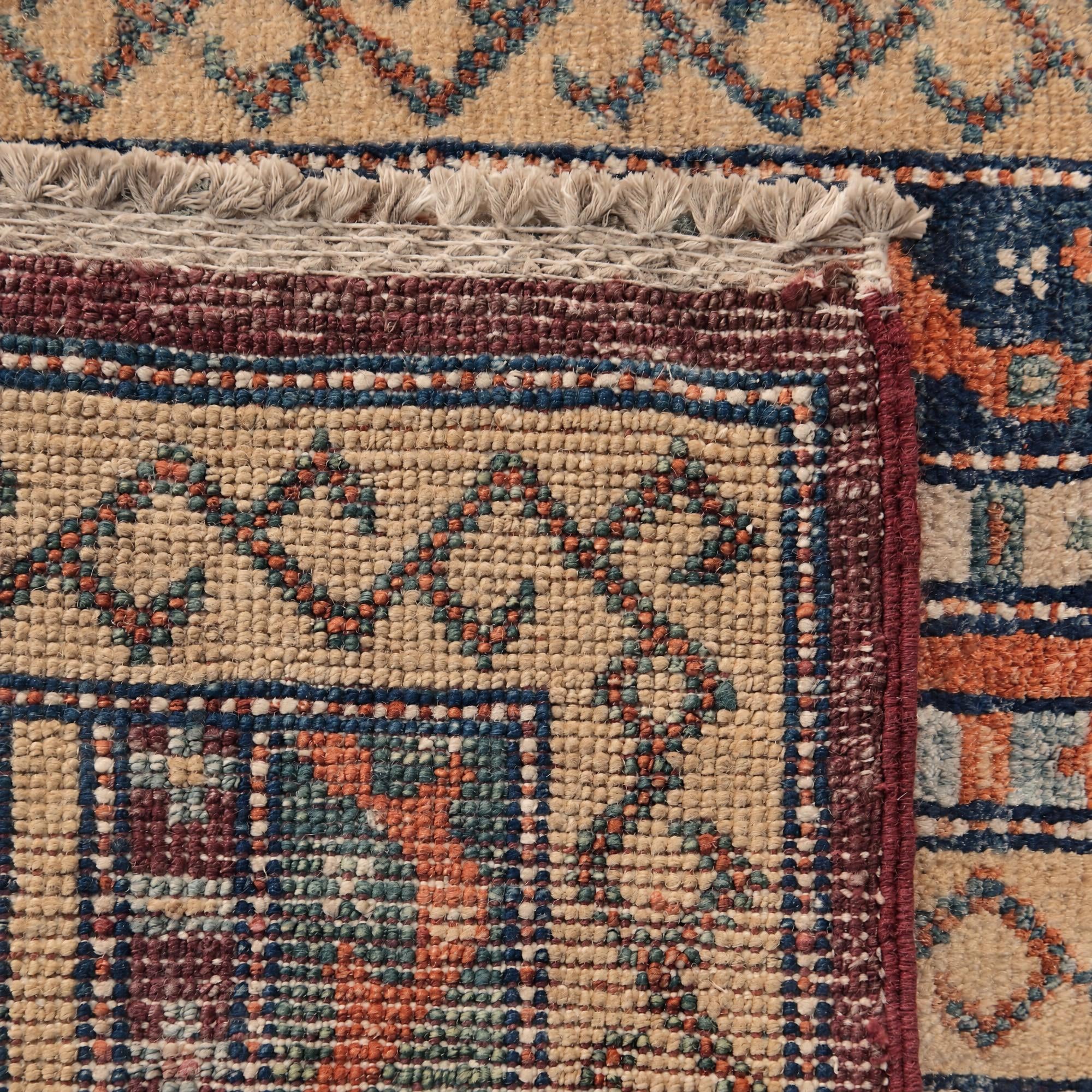 40cm x 60cm Hand Knotted Ziegler Rug