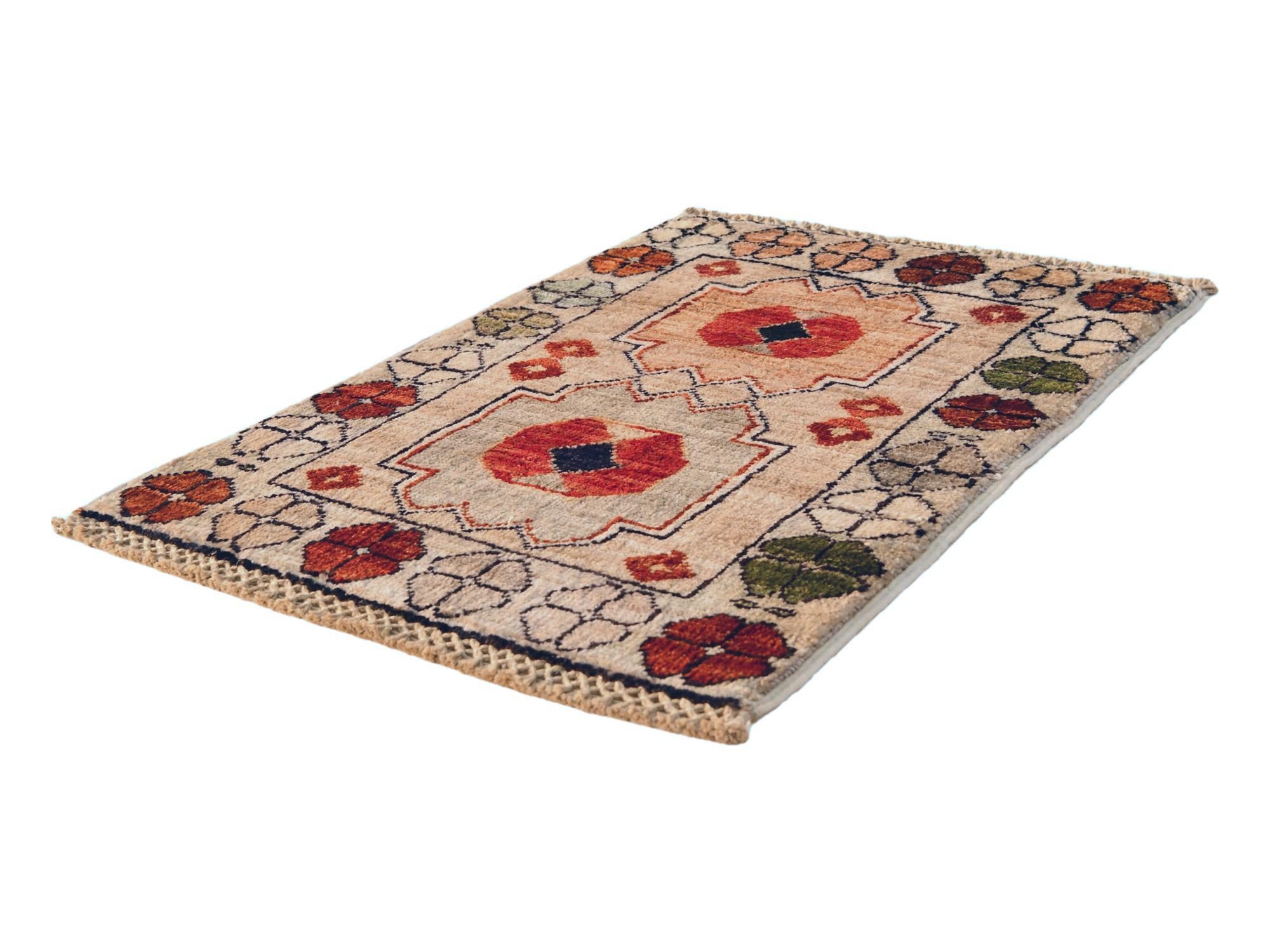 40cm x 60cm Hand Knotted Ziegler Rug