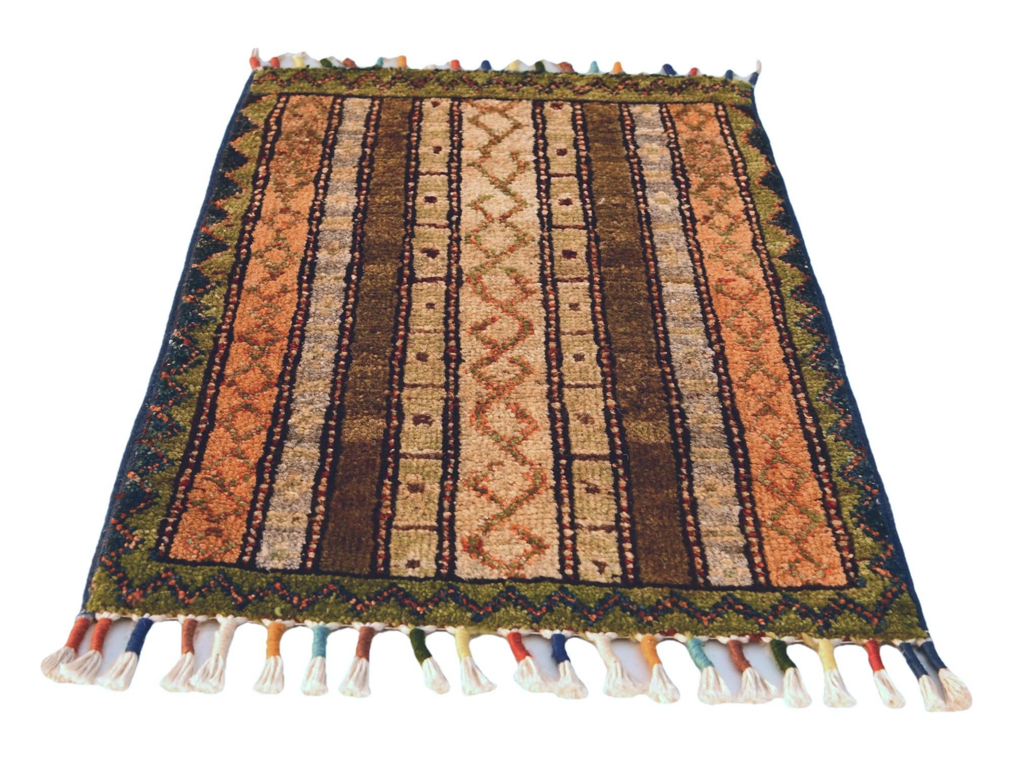 40cm x 60cm Hand Knotted Ziegler Rug