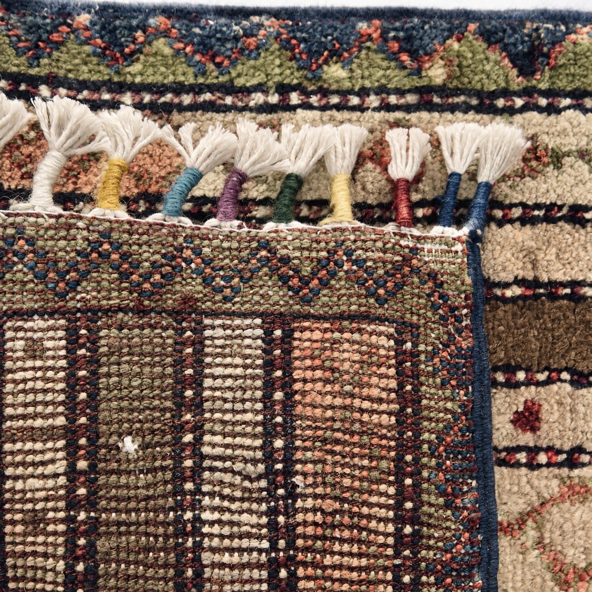 40cm x 60cm Hand Knotted Ziegler Rug