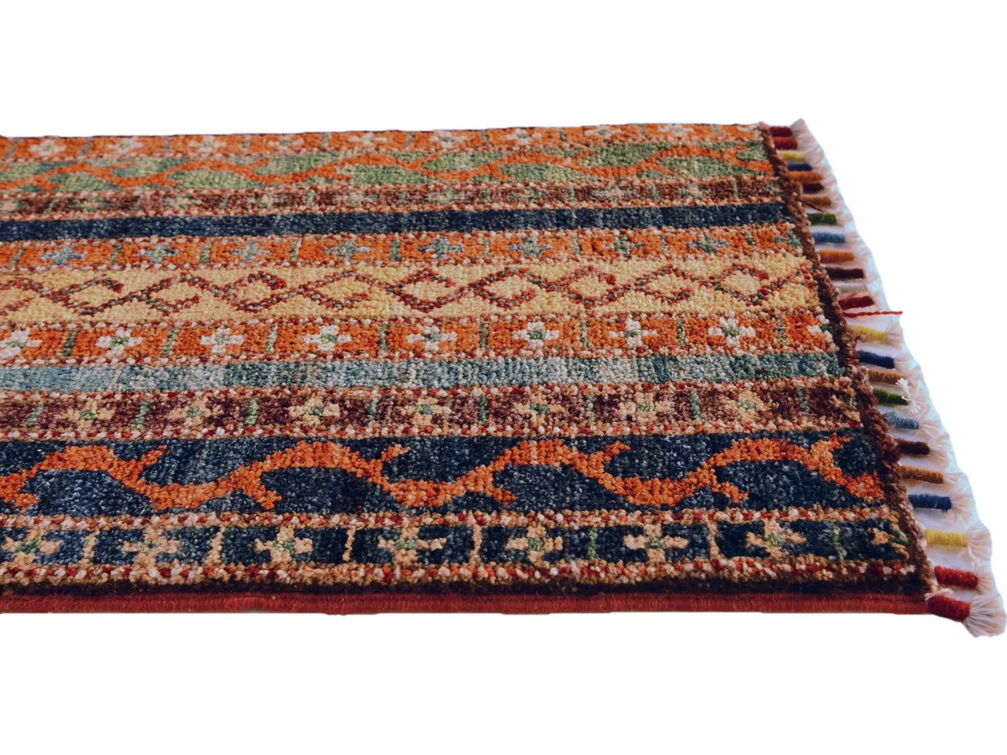 40cm x 60cm Hand Knotted Ziegler Rug