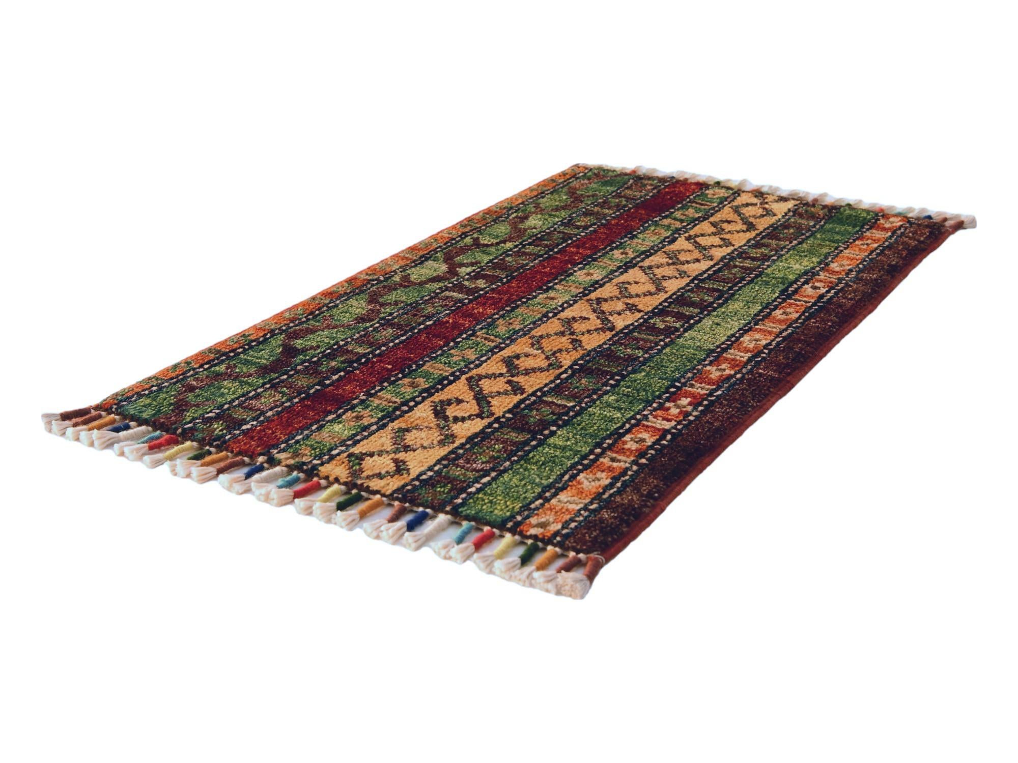 40cm x 60cm Hand Knotted Ziegler Rug