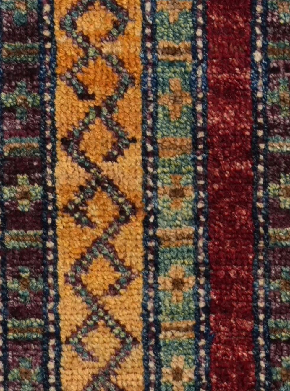 1' 4 x 2' Hand Knotted Ziegler Rug