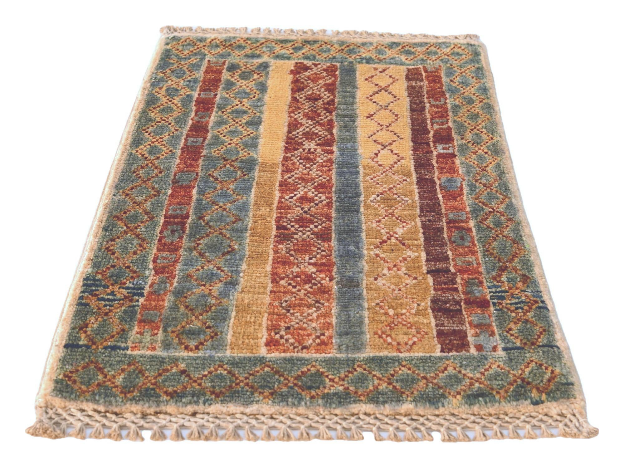 40cm x 60cm Hand Knotted Ziegler Rug
