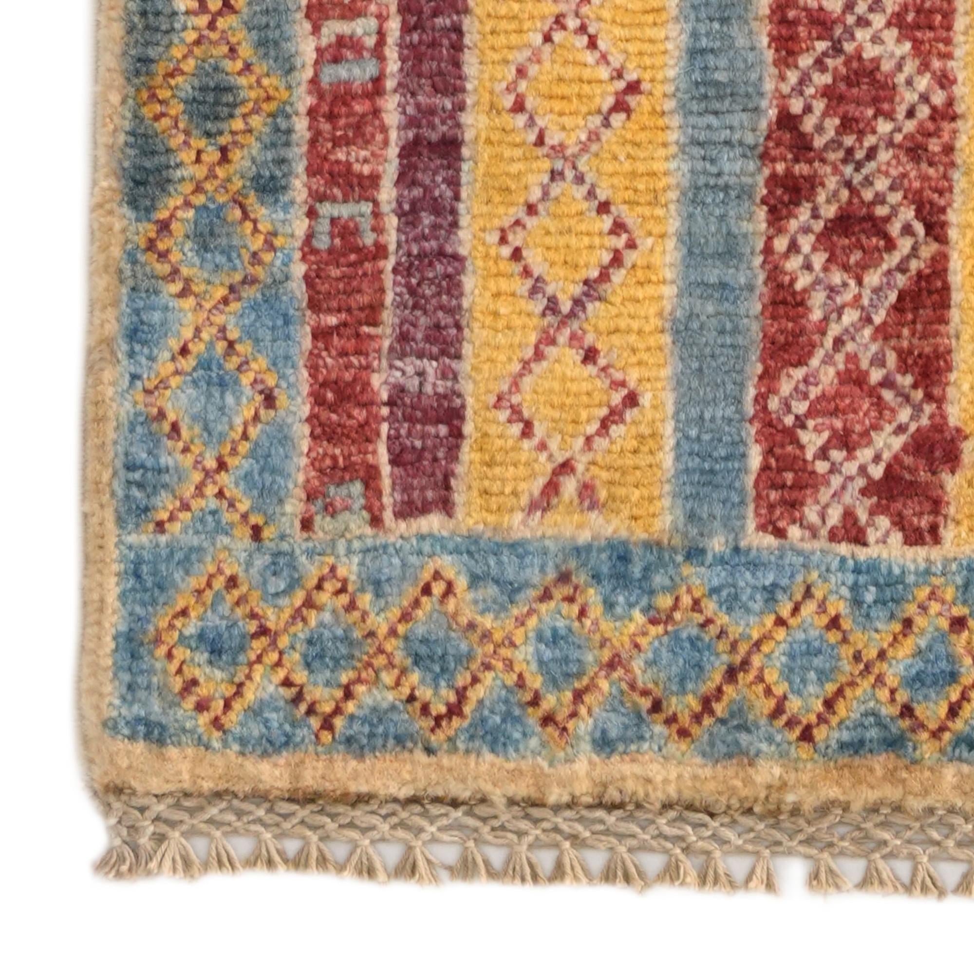 40cm x 60cm Hand Knotted Ziegler Rug