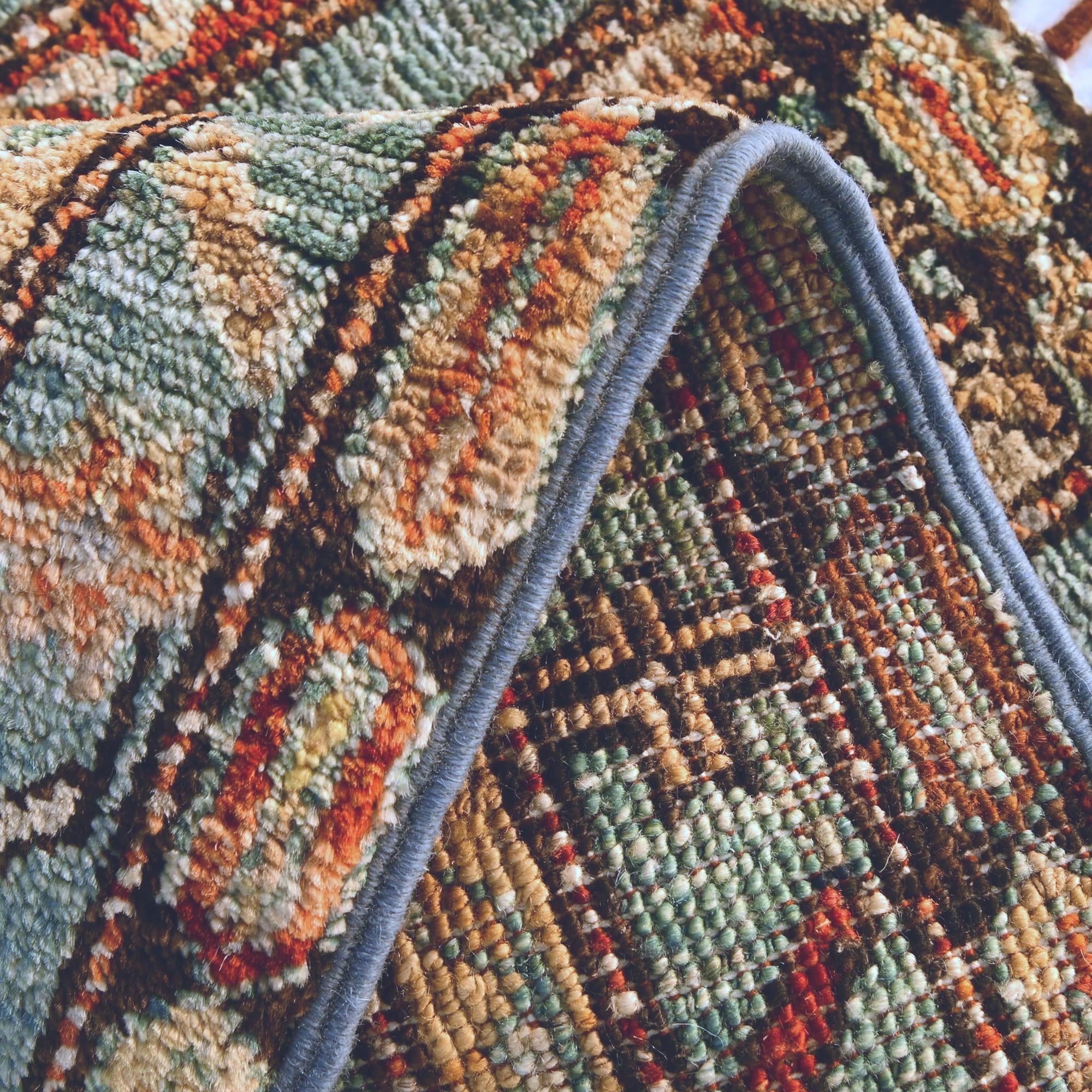 1' 4 x 1' 11 Hand Knotted Ziegler Rug