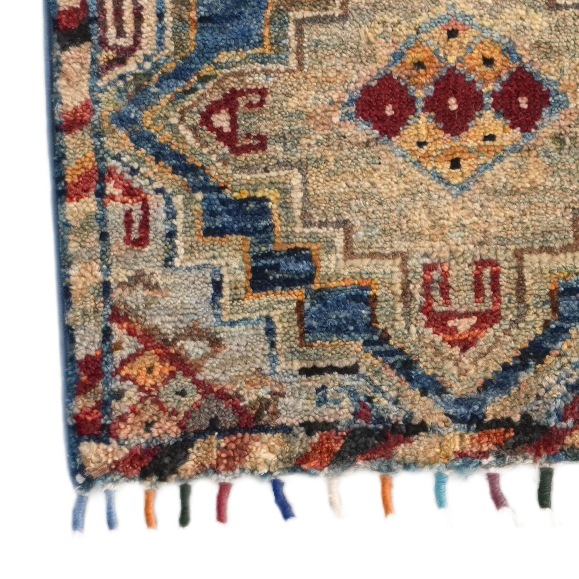 40cm x 60cm Hand Knotted Ziegler Rug