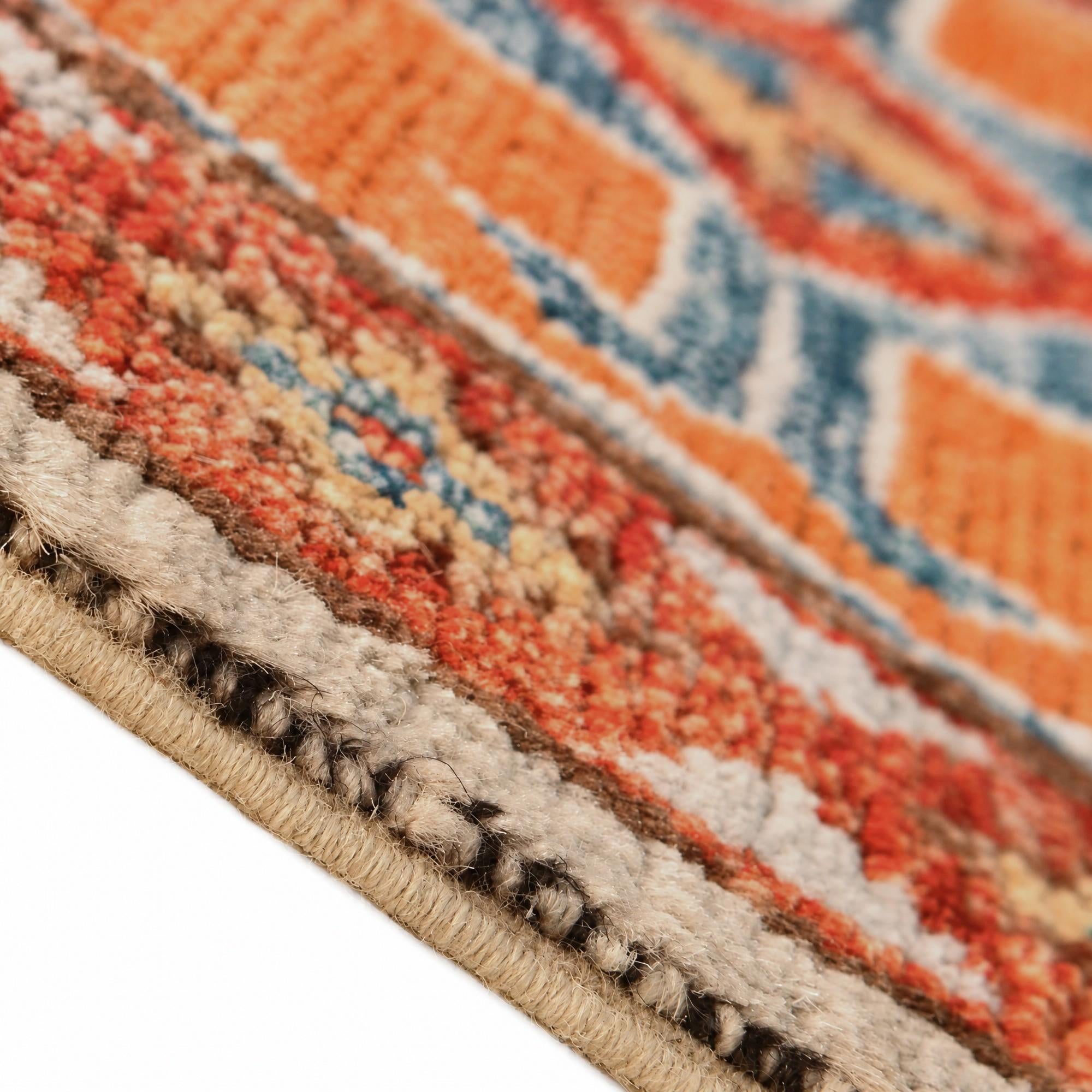 40cm x 60cm Hand Knotted Ziegler Rug
