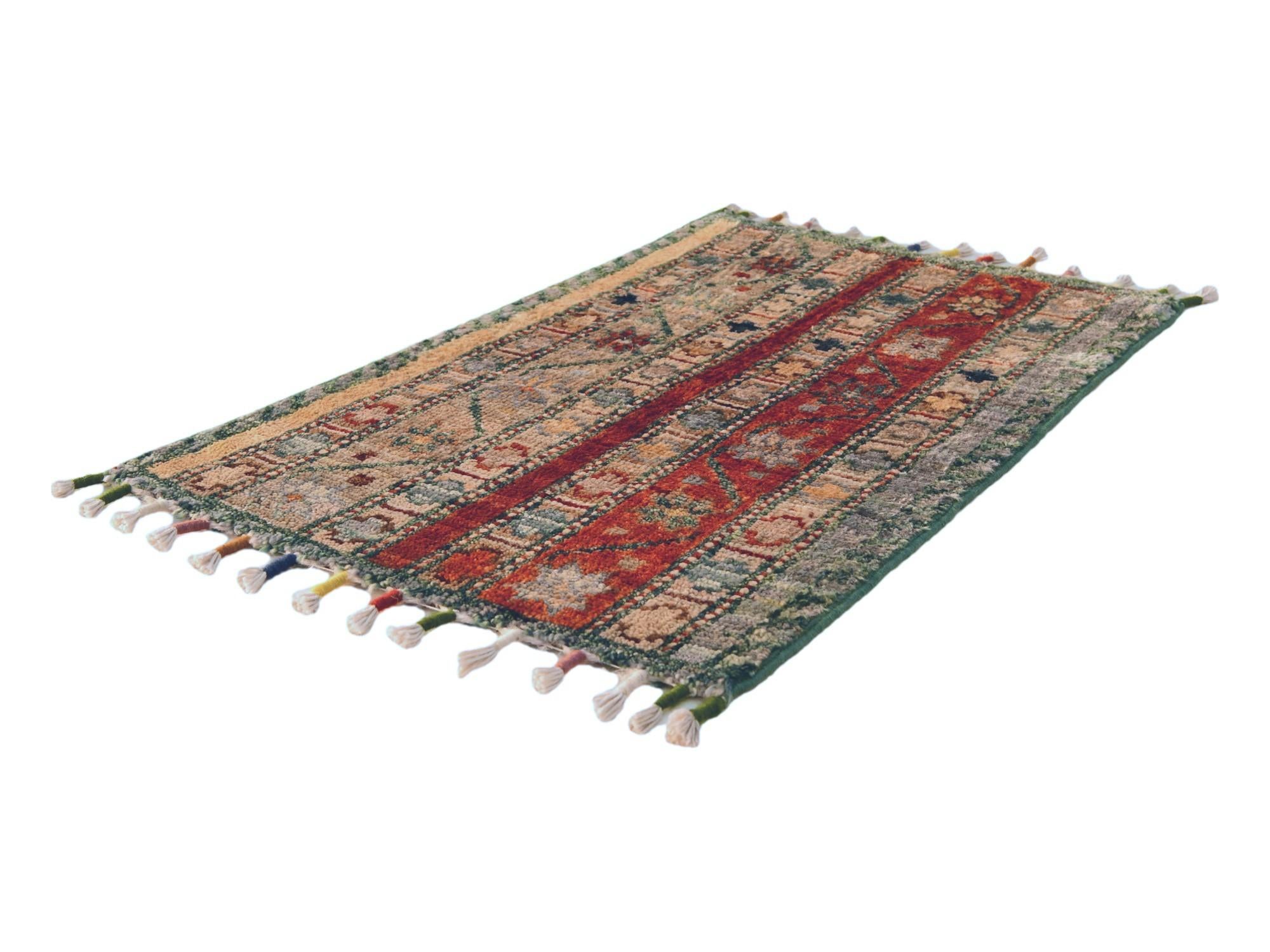 40cm x 60cm Hand Knotted Ziegler Rug