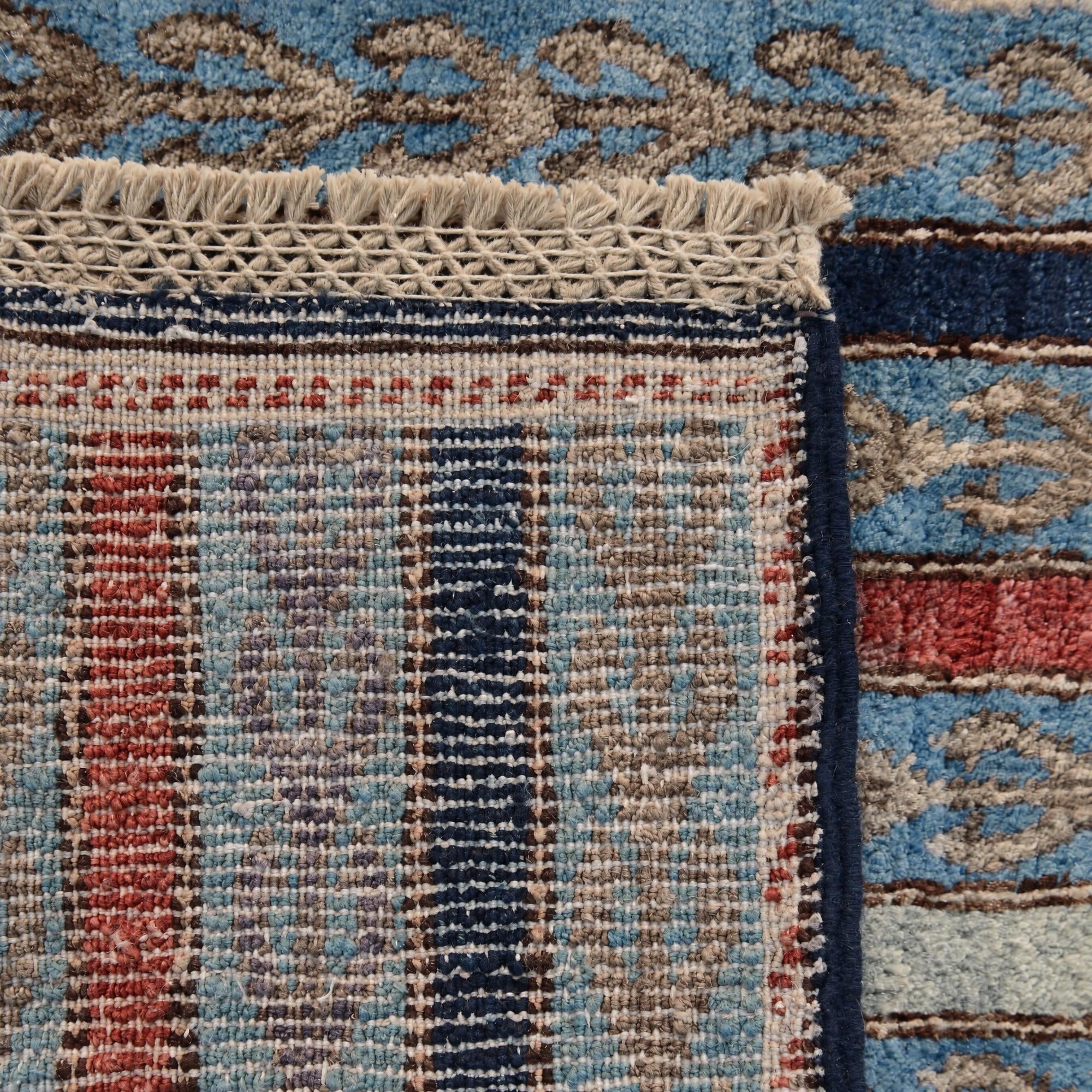 40cm x 60cm Hand Knotted Ziegler Rug
